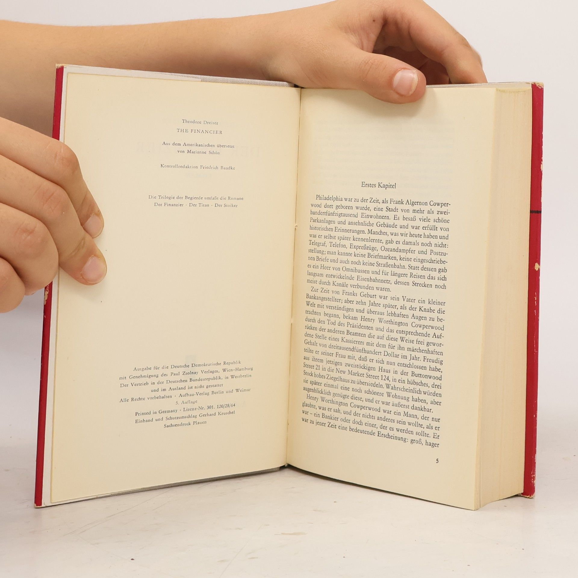Theodore Dreiser Der Finanzier