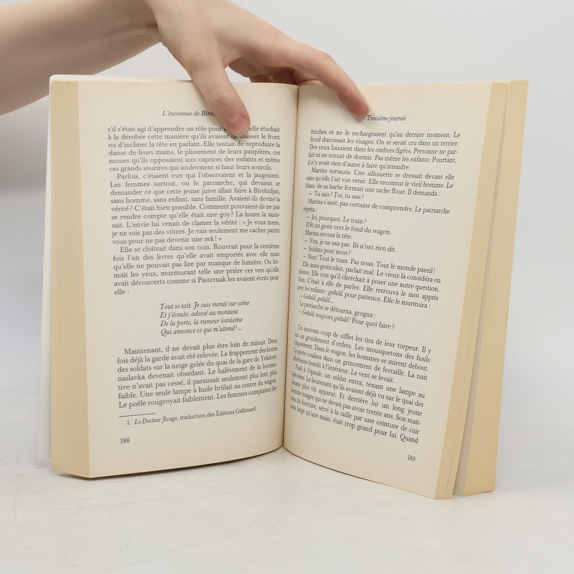 Marek Halter L'inconnue de Birobidjan