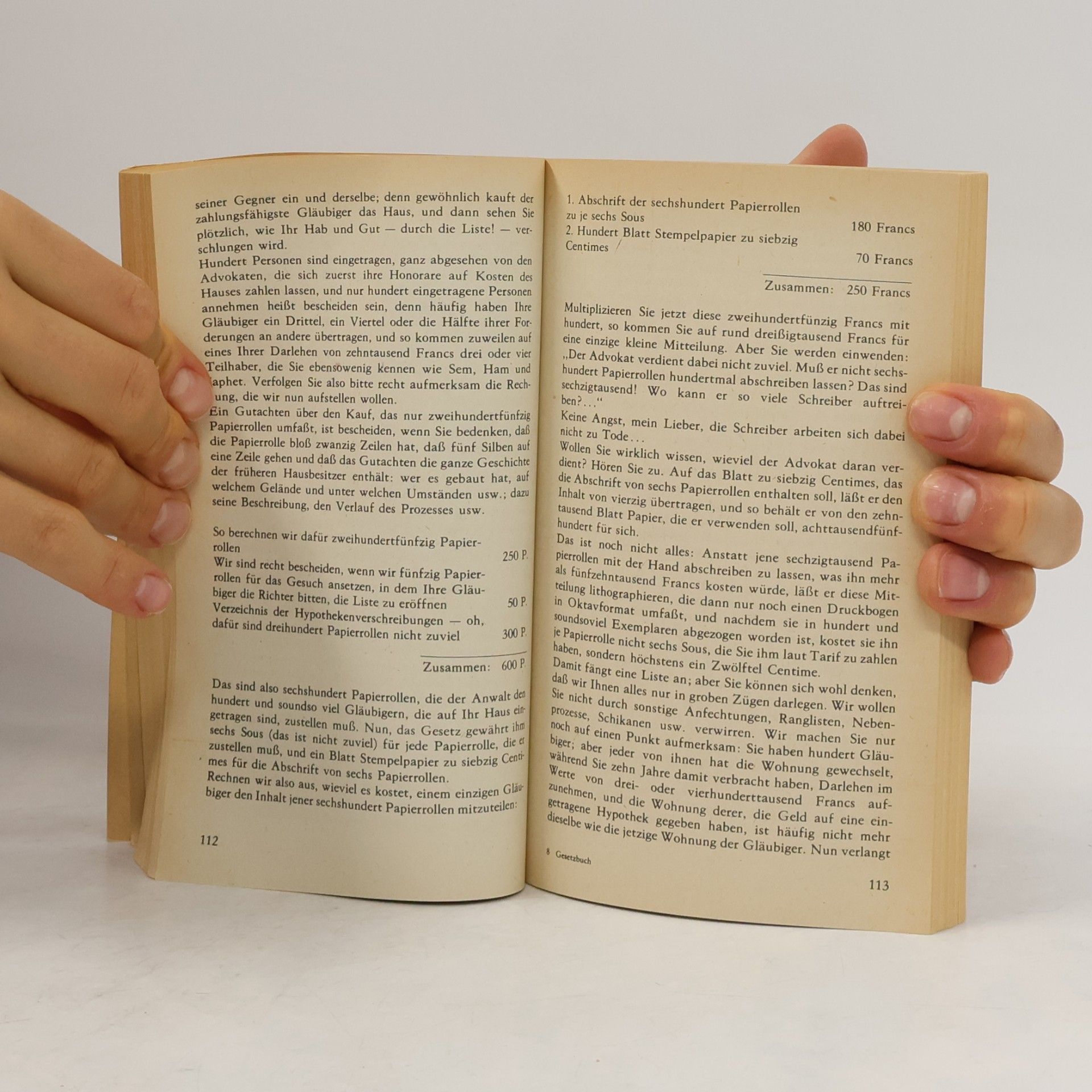 Honoré de Balzac Gesetzbuch für anständige Menschen - Skizzen