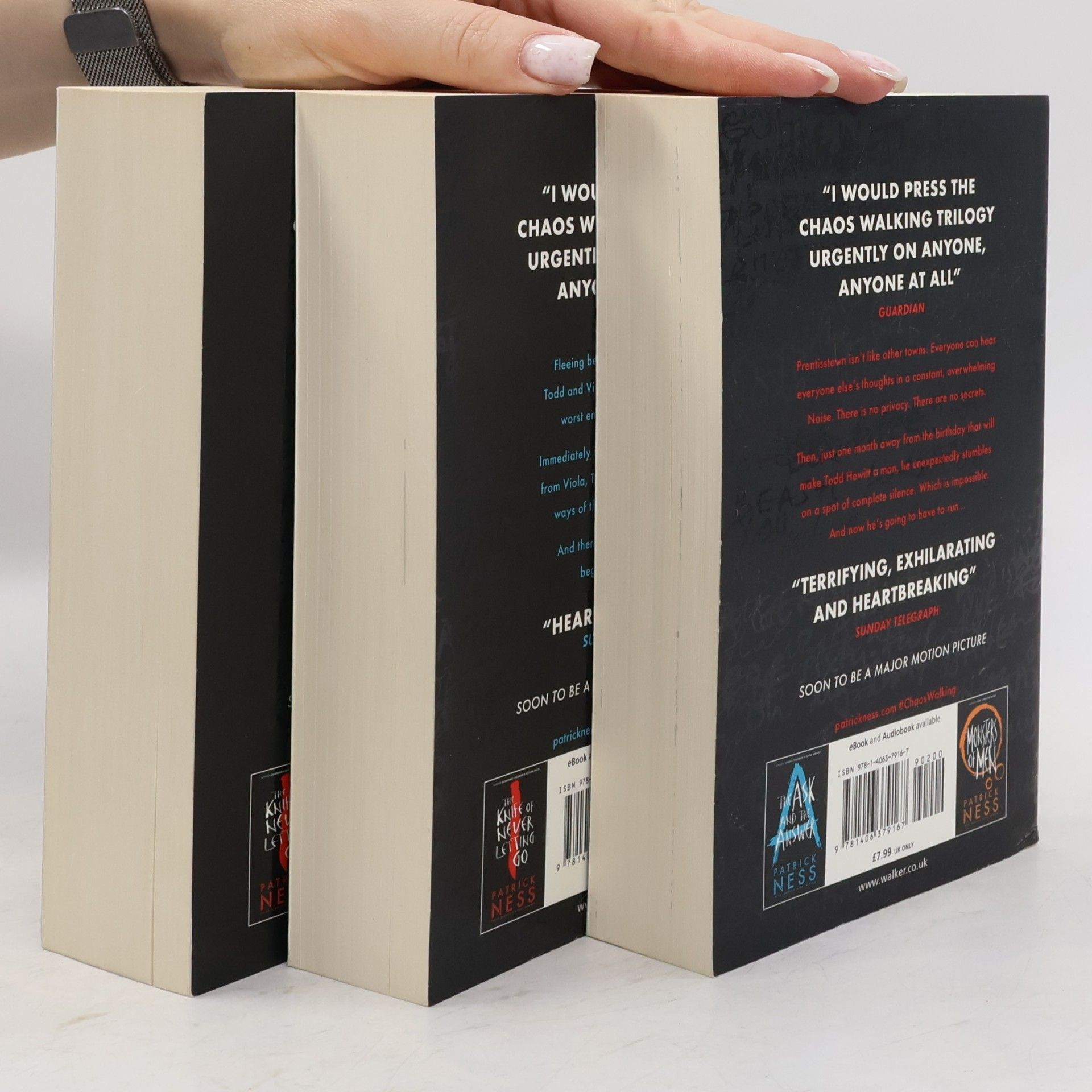 Patrick Ness Chaos Walking Boxed Set