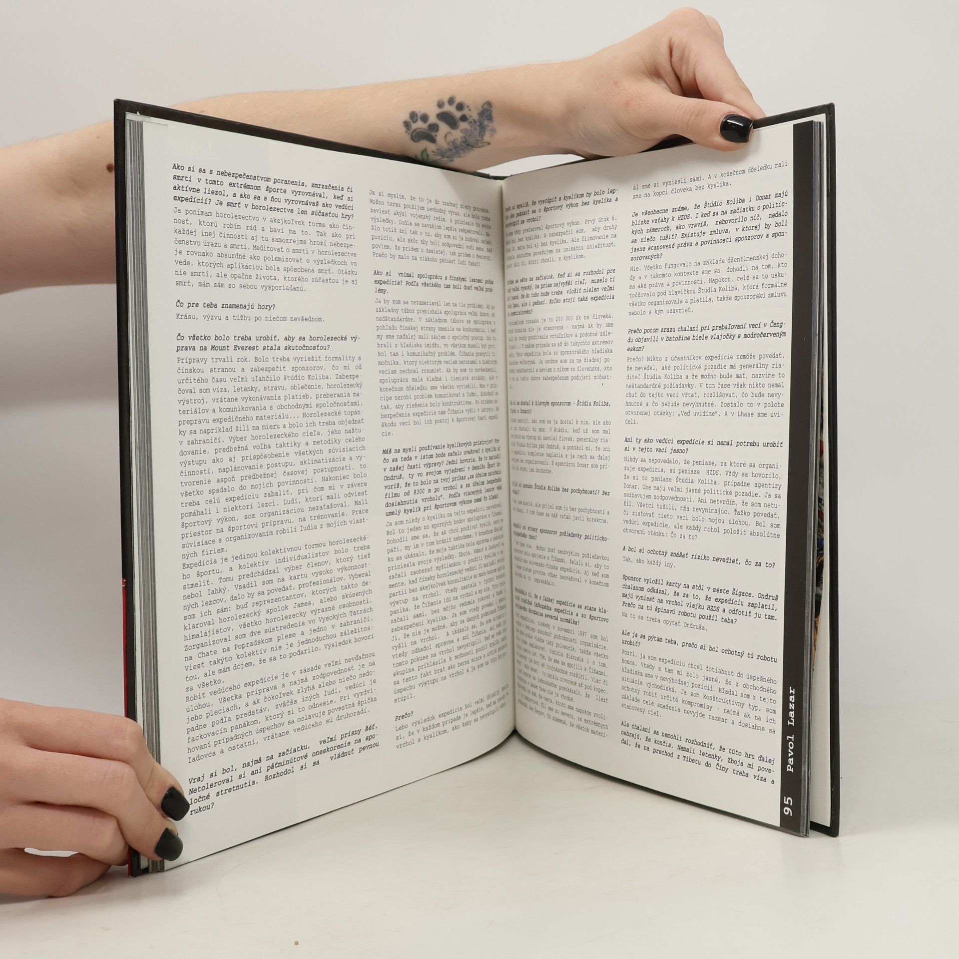 Jana Plulíková Everest' 98. Svedectvá