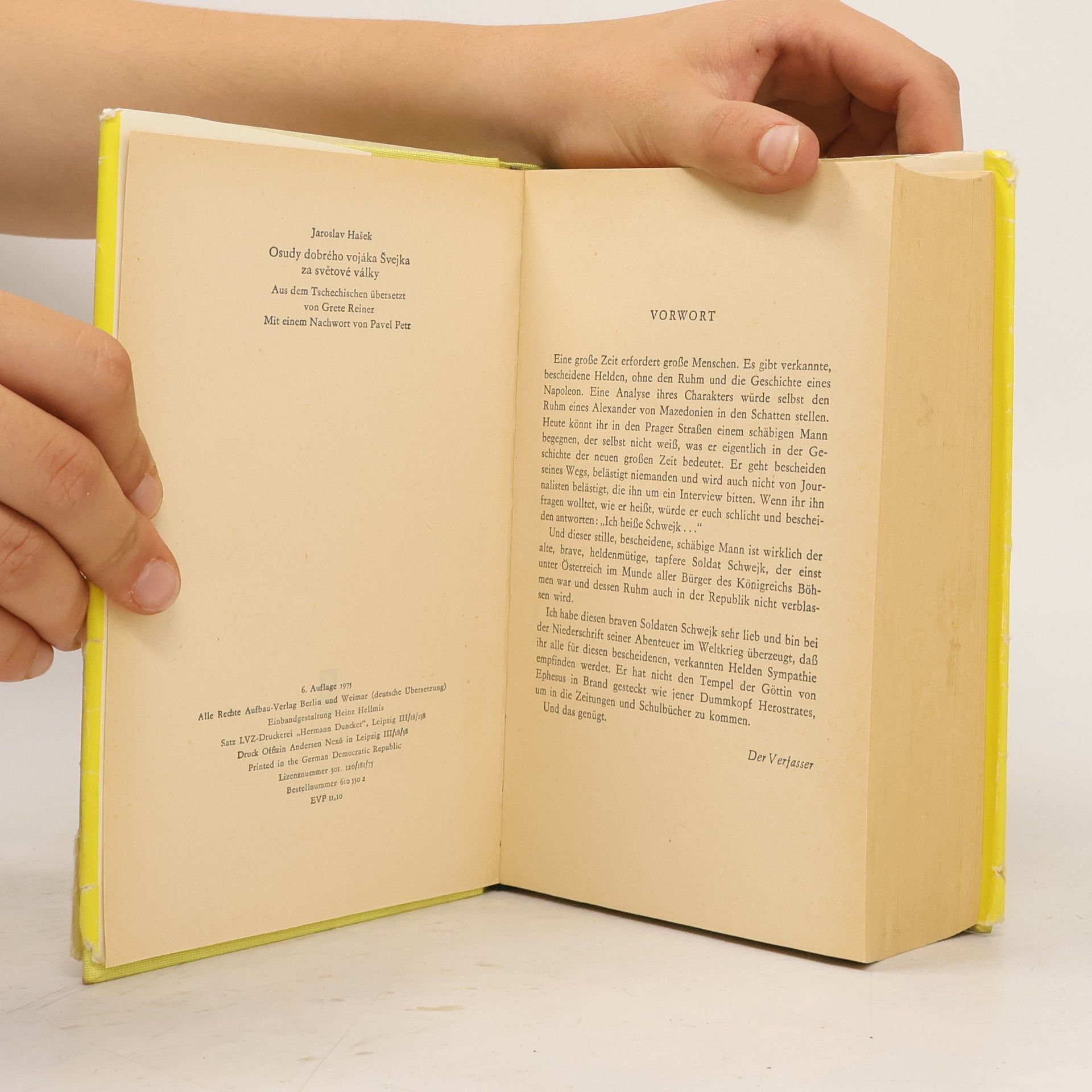 Jaroslav Hašek Die Abenteuer des braven Soldaten Schwejk