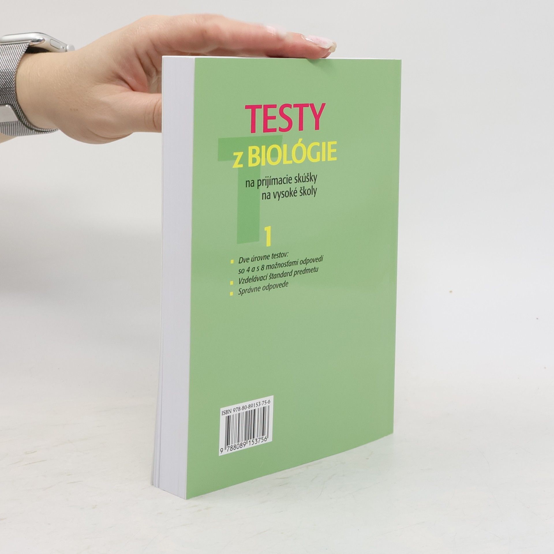 Petra Augustin Testy z biológie na prijímacie skúšky na vysoké školy 1