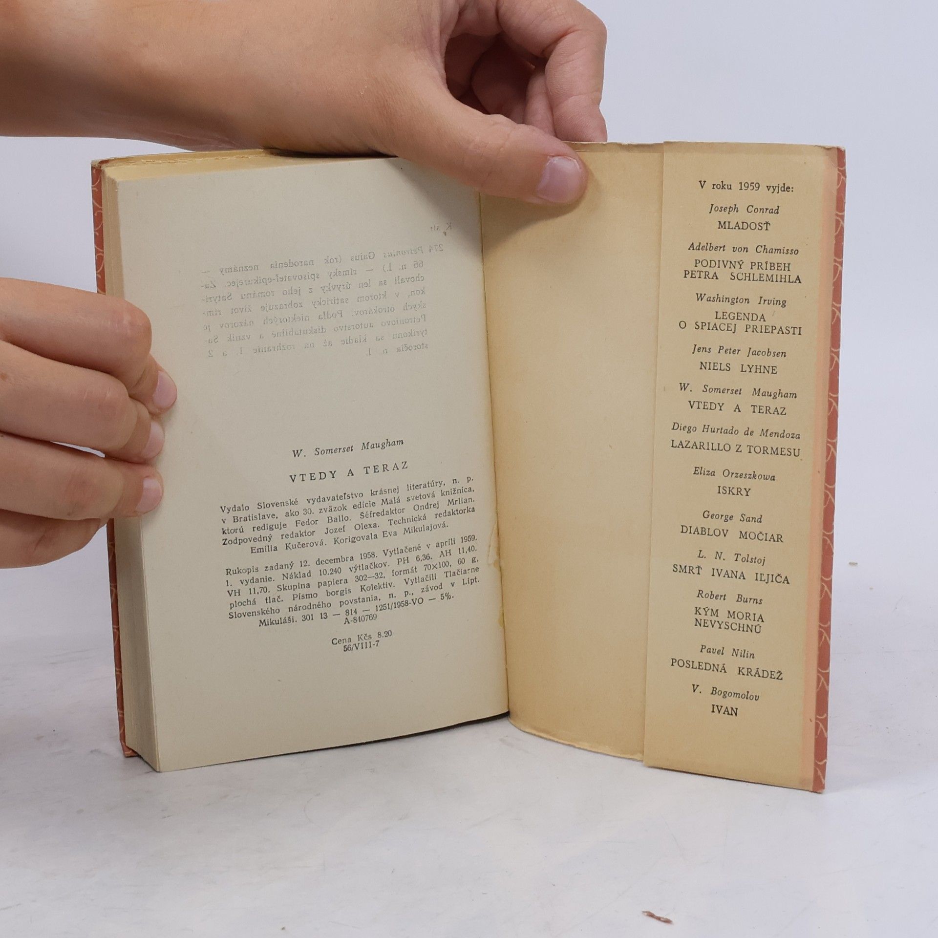 William Somerset Maugham Vtedy a teraz