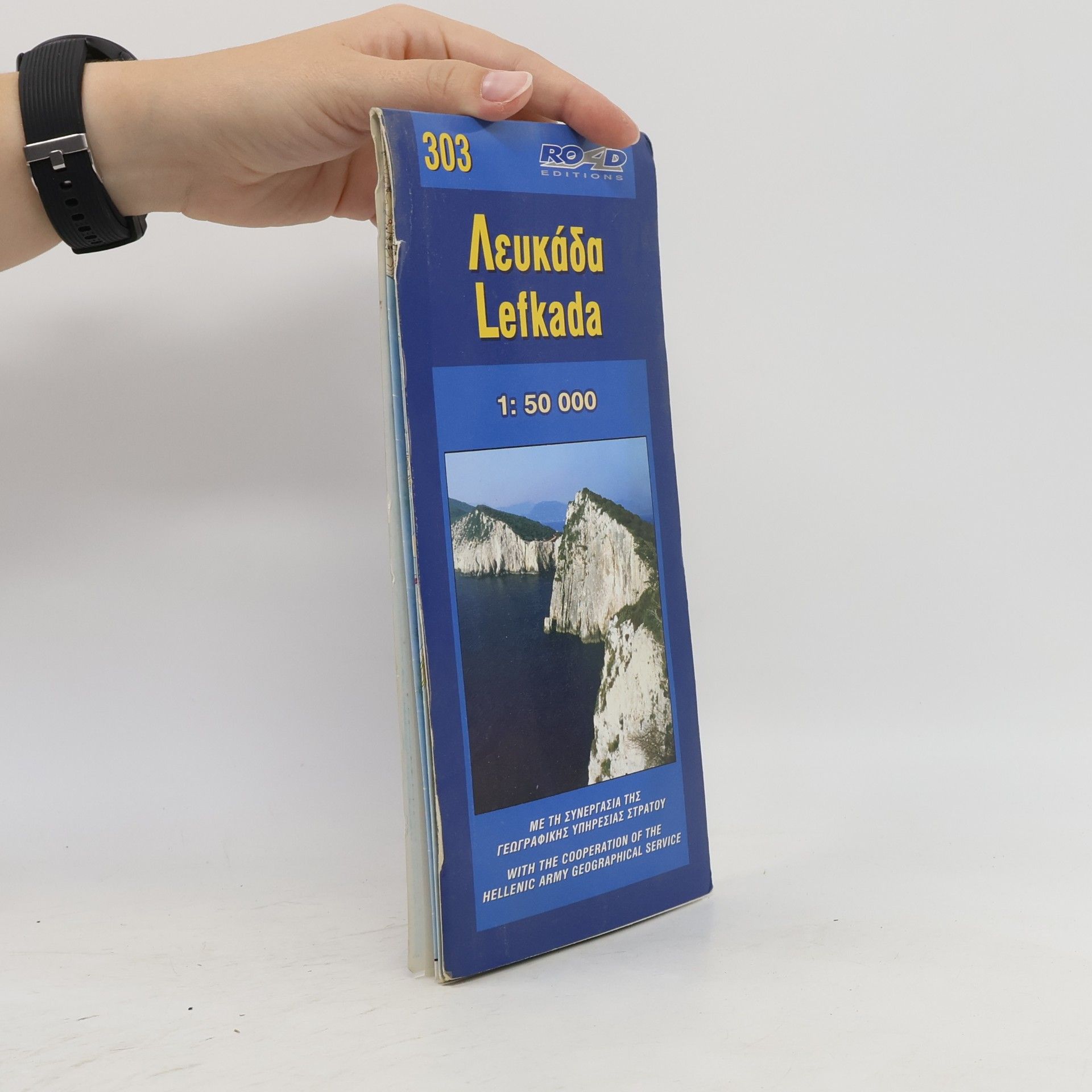 Map of Lefkada