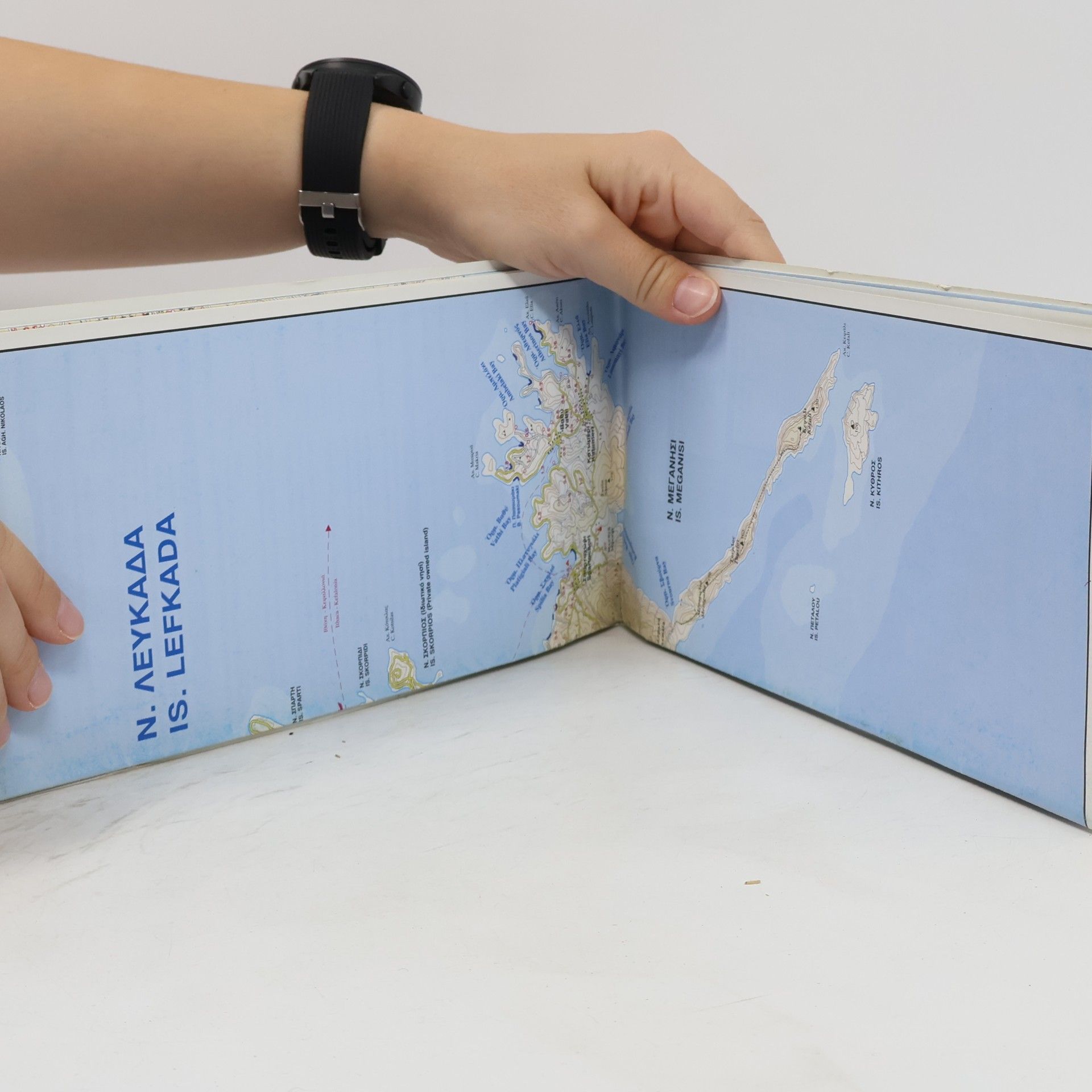 Roount A.E., Ekdoseis Map of Lefkada