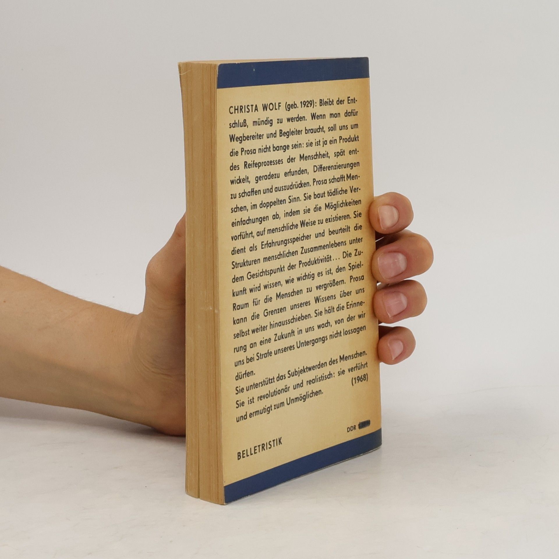Christa Wolf Fortgesetzter Versuch. Aufsätze, Gespräche, Essays
