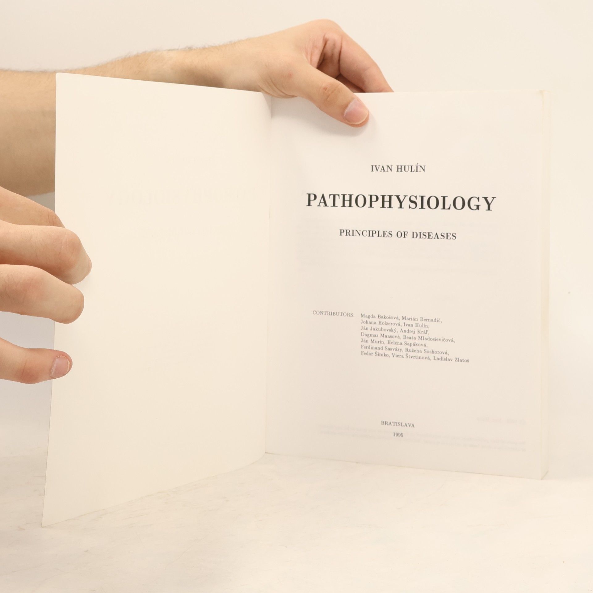 Ivan Hulín Pathophysiology