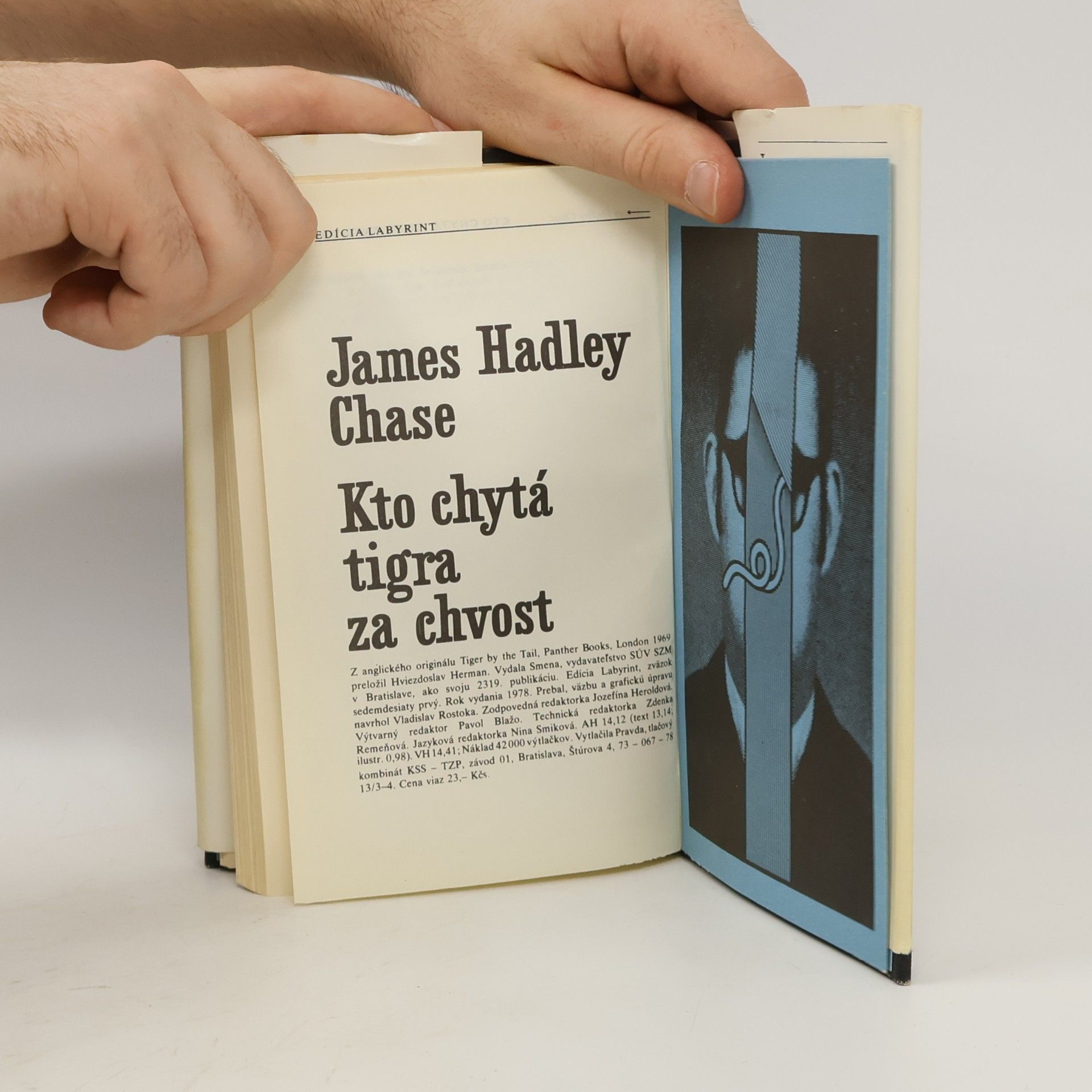 James Hadley Chase Kto chytá tigra za chvost