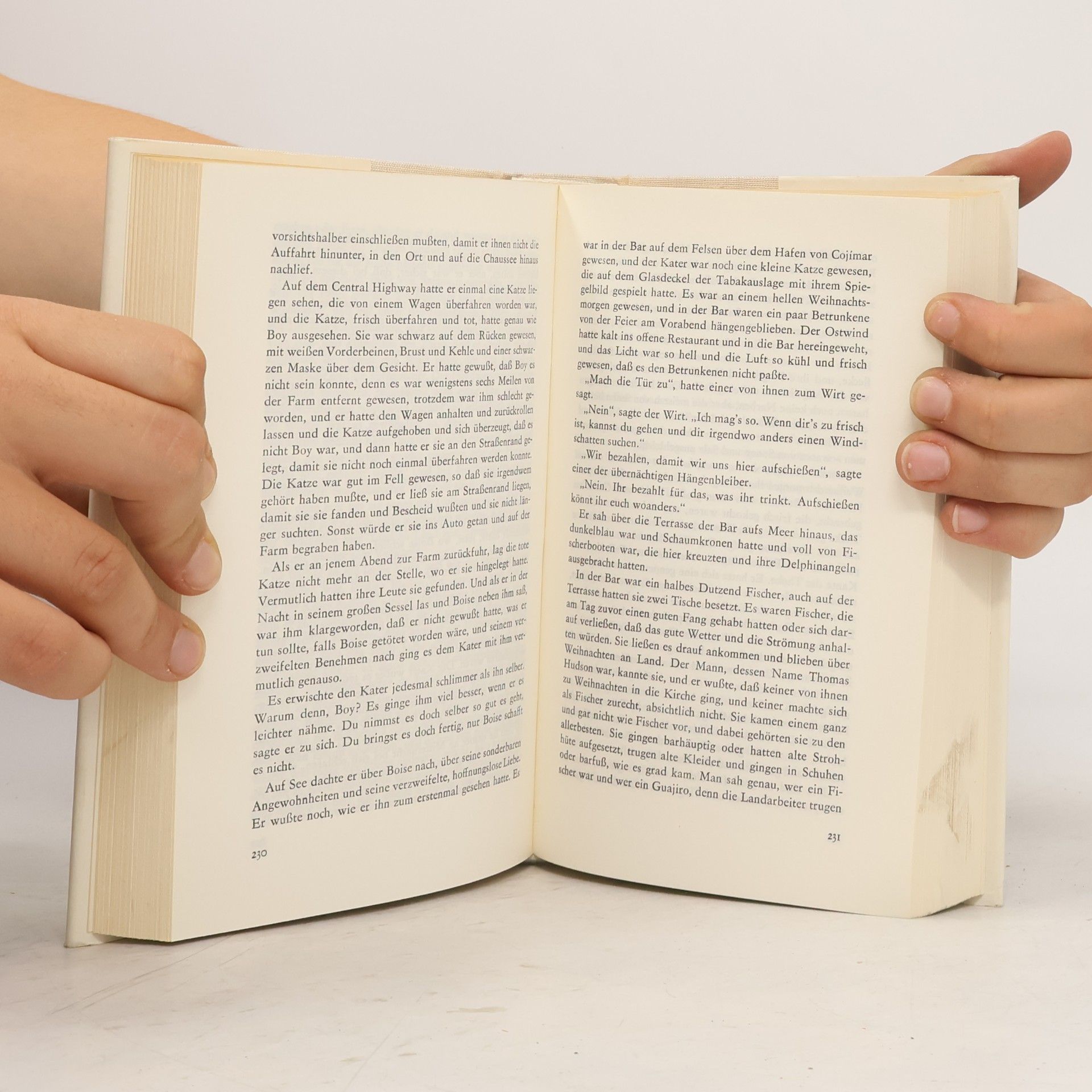 Ernest Hemingway Inseln im Strom