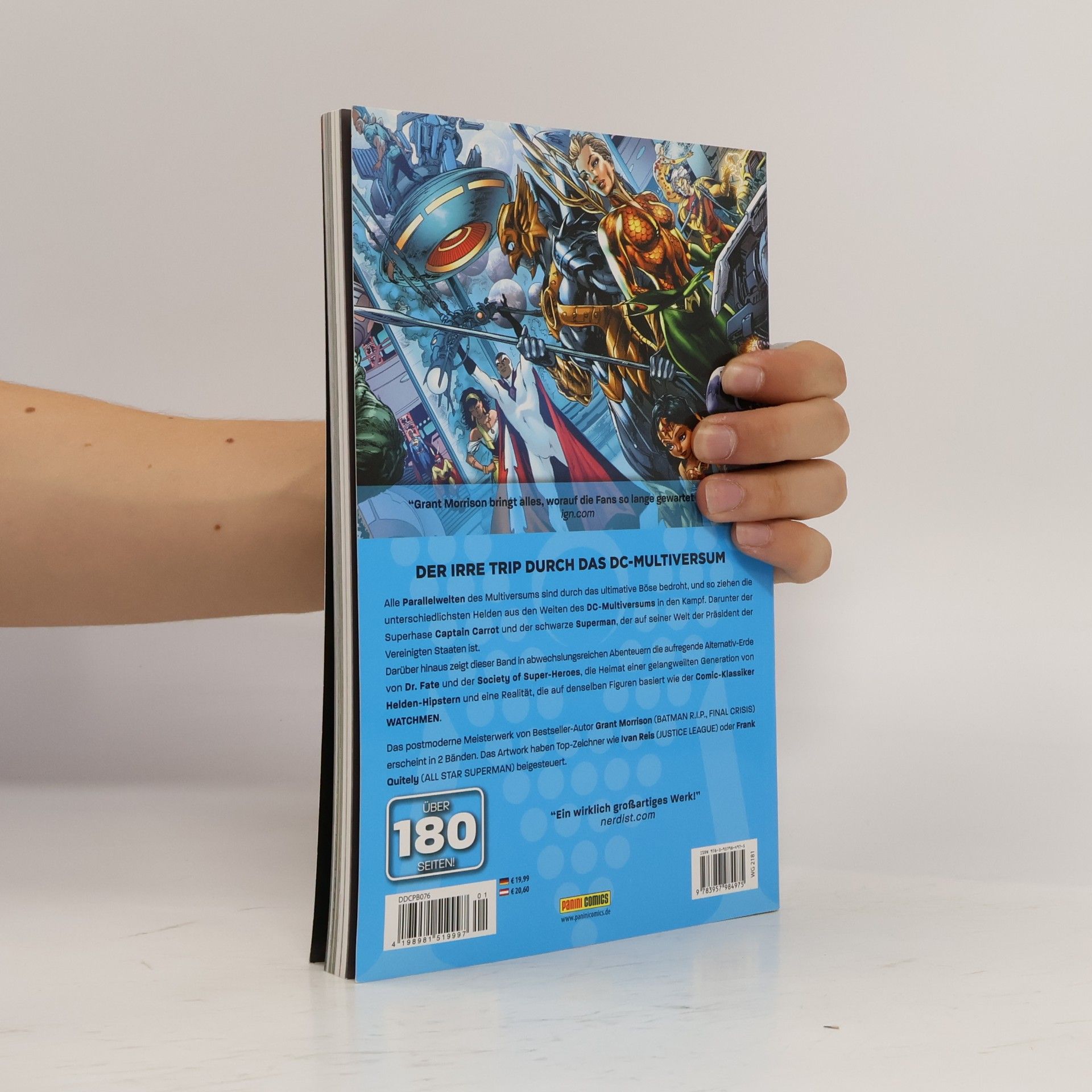 Grant Morrison Multiversity