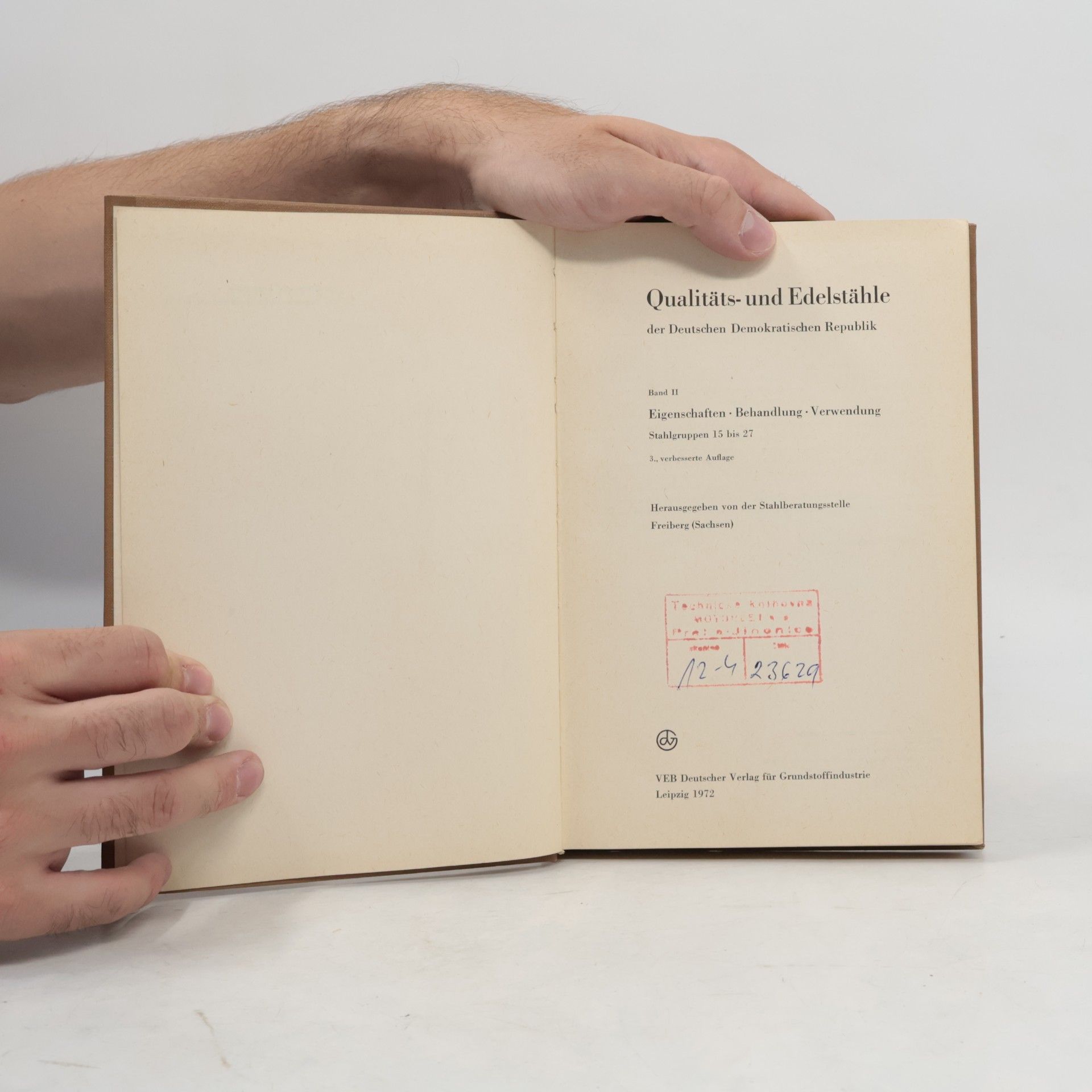 Autorenkollektiv Qualitäts- und Edelstähle II.