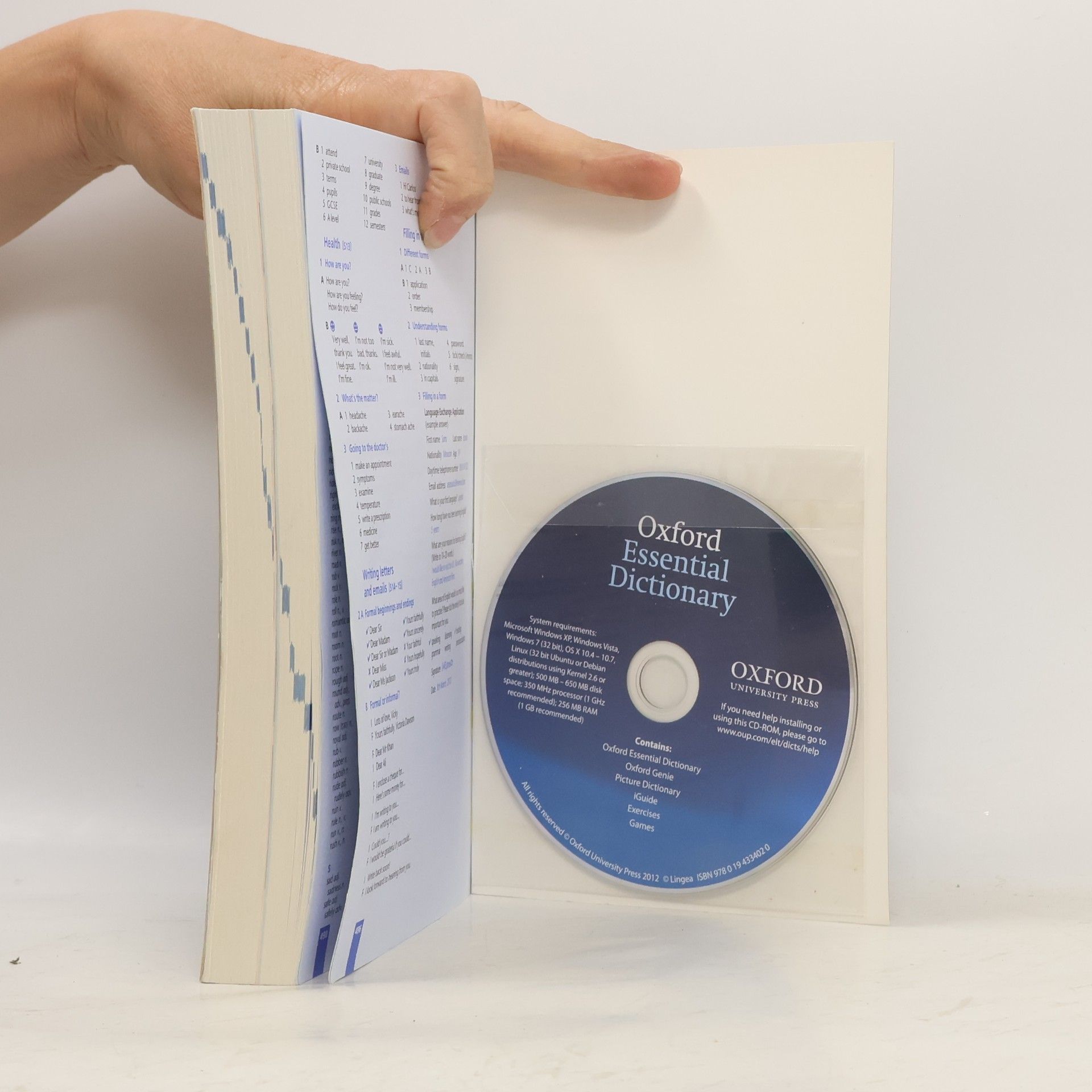 Kolektiv autorů Oxford essential dictionary