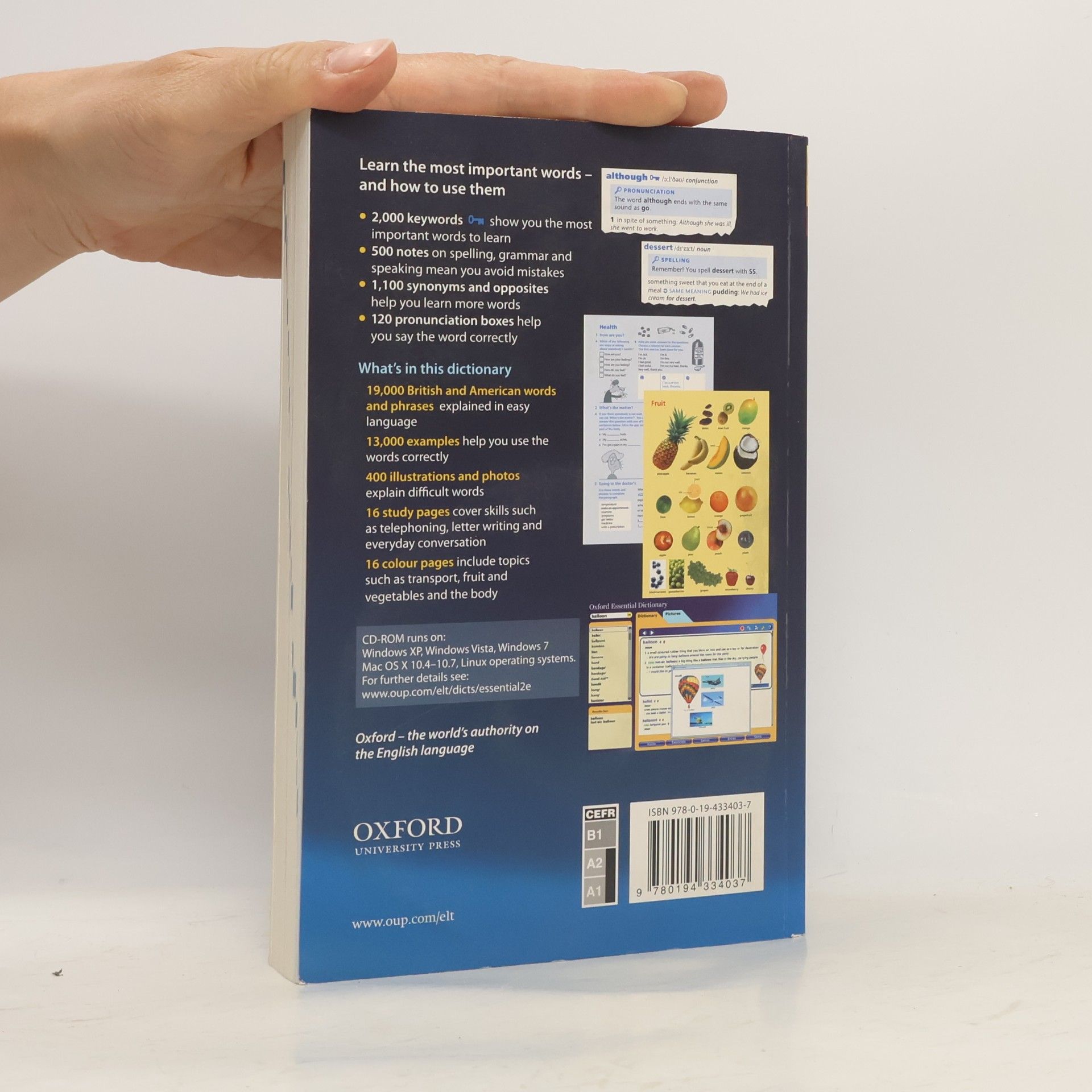 Kolektiv autorů Oxford essential dictionary