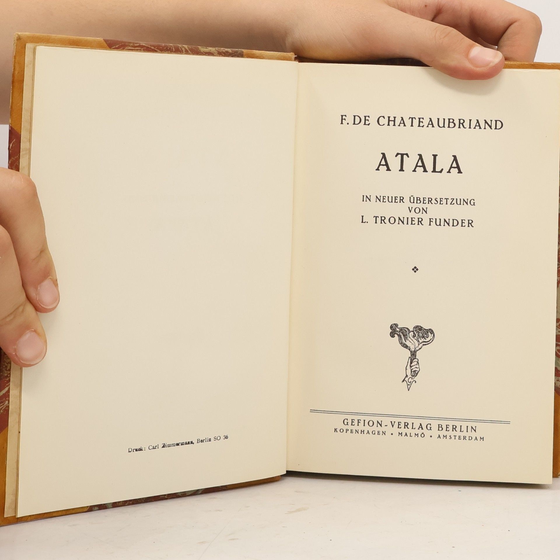 Françoise René de Chateaubriand Atala