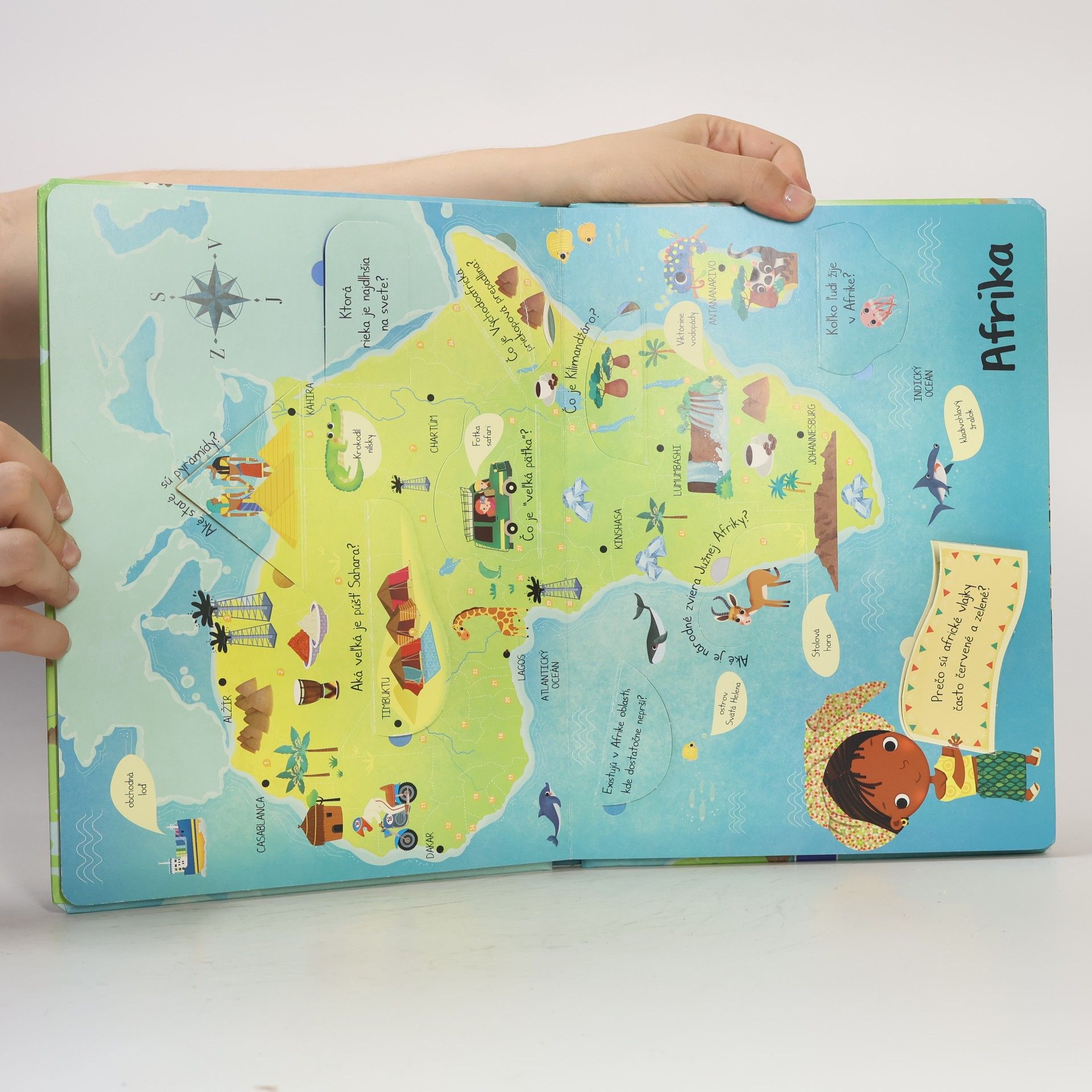 Dania Florino Moja velká kniha odpovedí. Atlas sveta.