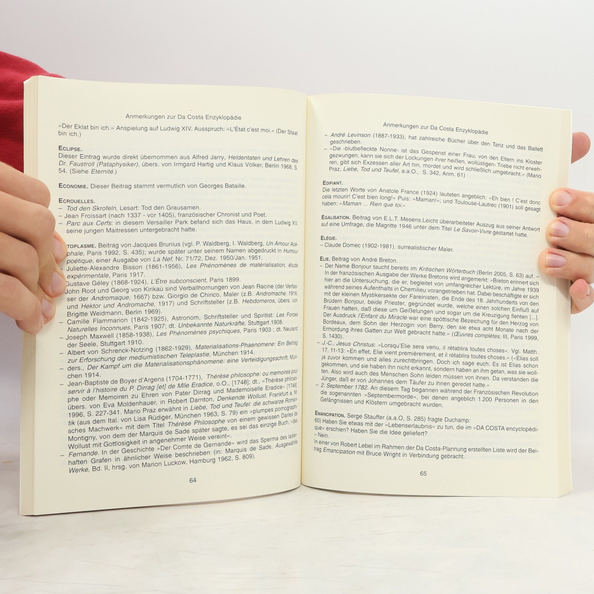 Ronald Voullié Le Da Costa encyclopédique