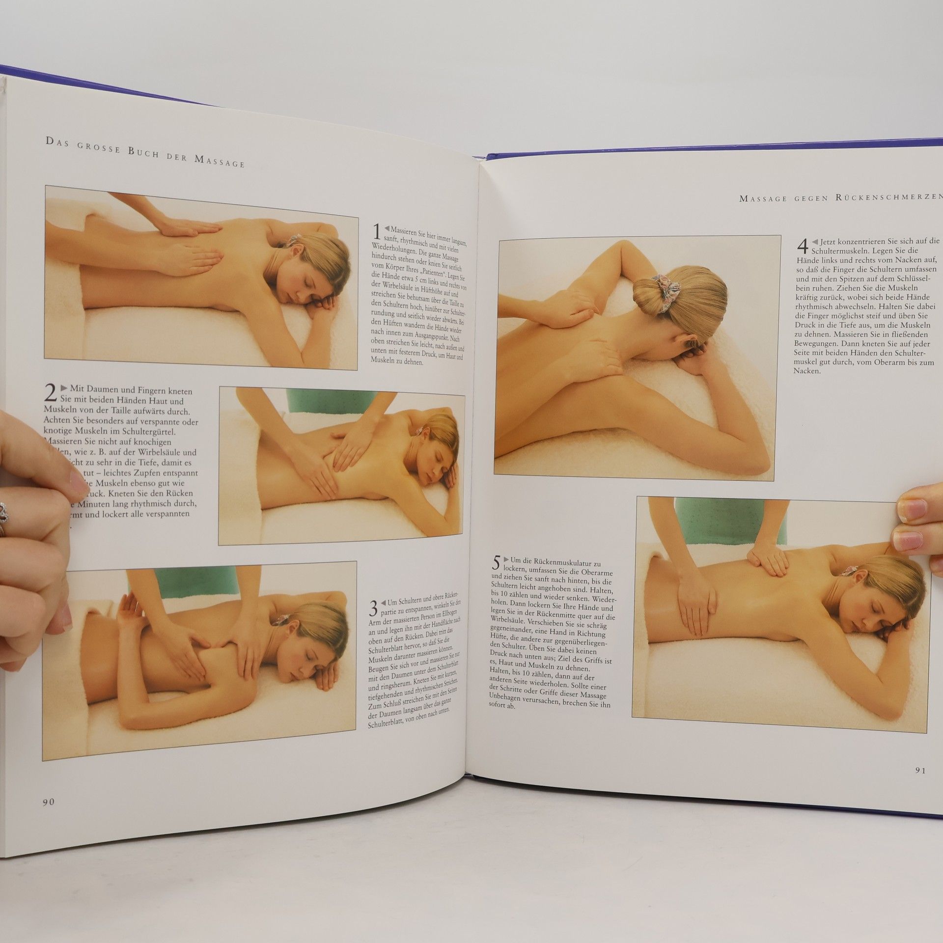 Penny Rich Das große Buch der Massage. Die besten Techniken zum Entspannen und Wohlfühlen.