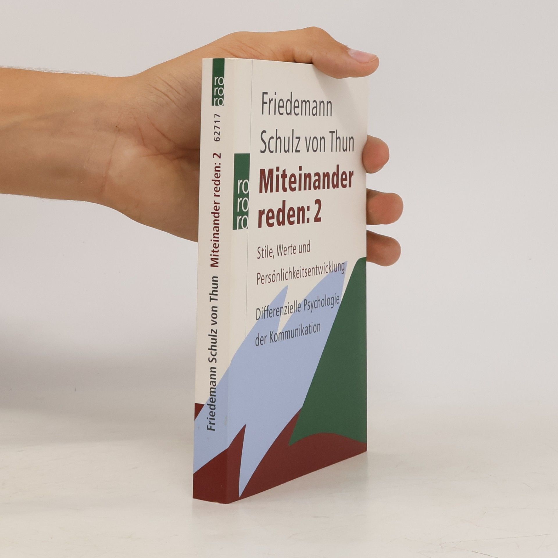 Friedemann Schulz von Thun Miteinander reden 1-3
