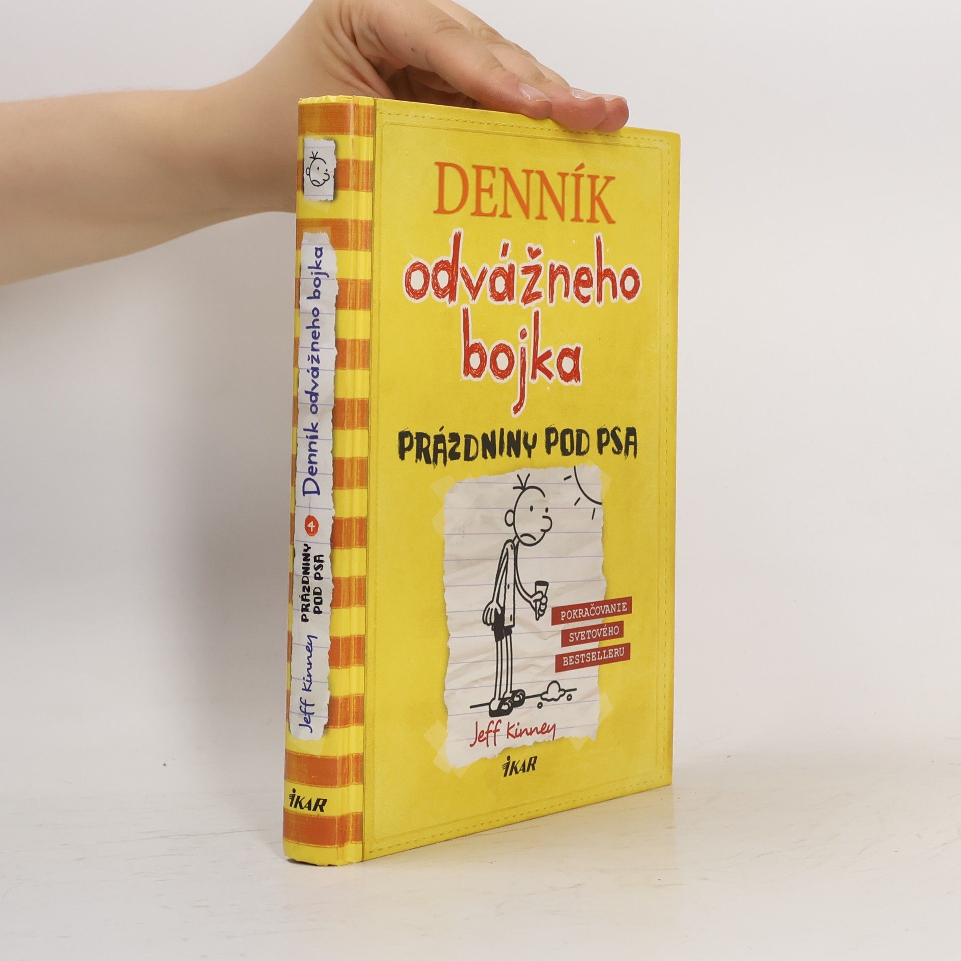 Jeff Kinney Denník odvážneho bojka 4: Prázdniny pod psa