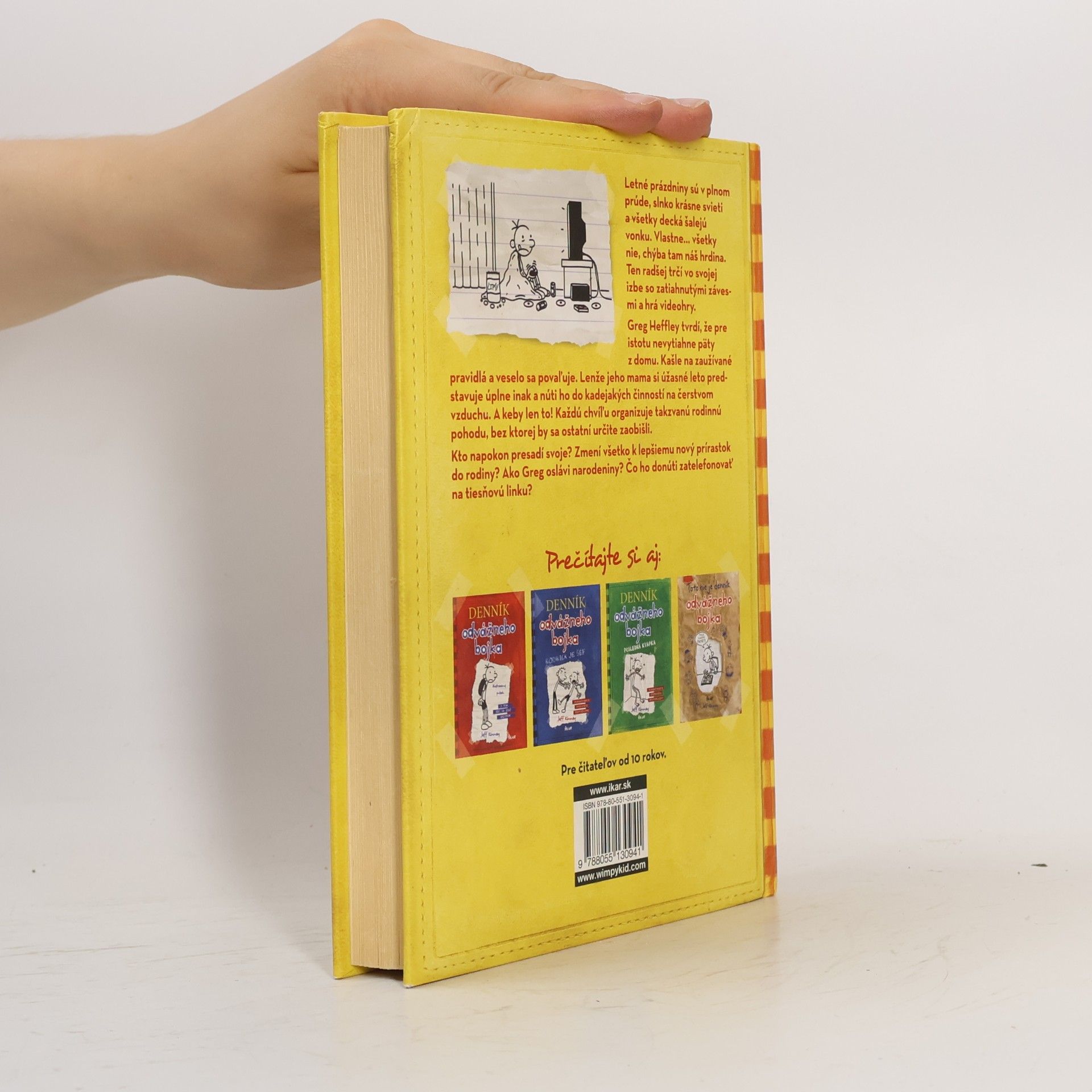 Jeff Kinney Denník odvážneho bojka 4: Prázdniny pod psa