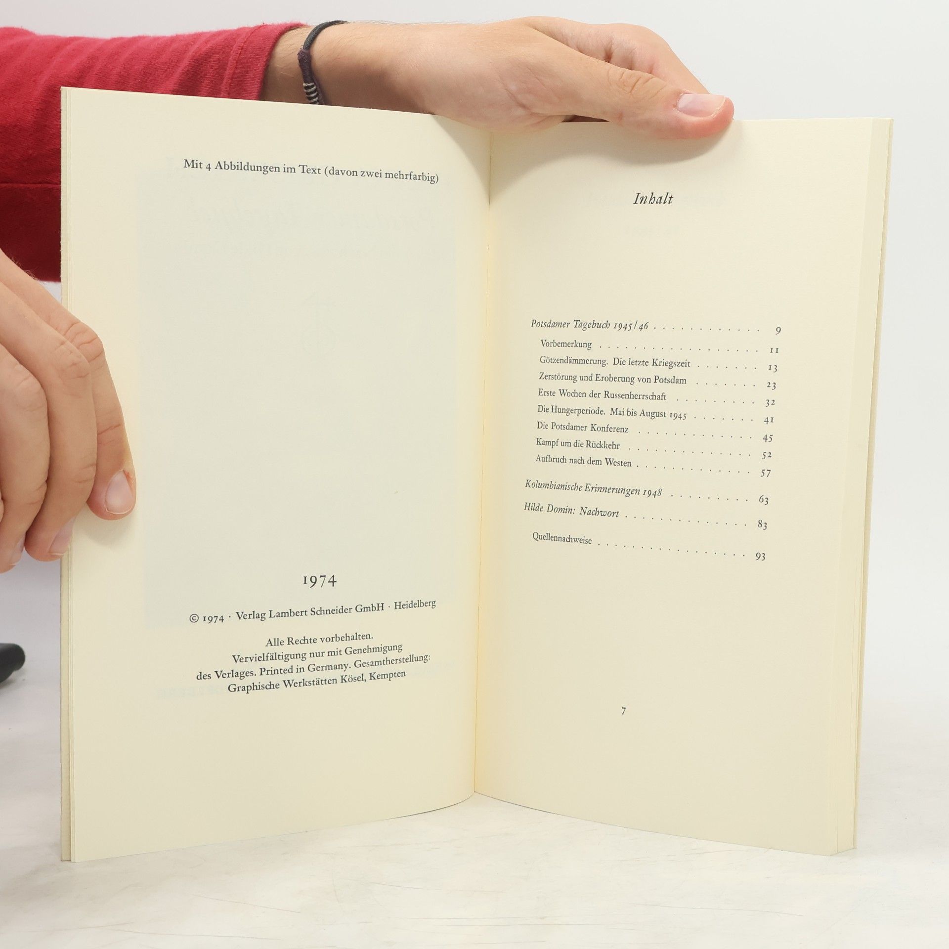 Hanna Grisebach Potsdamer Tagebuch