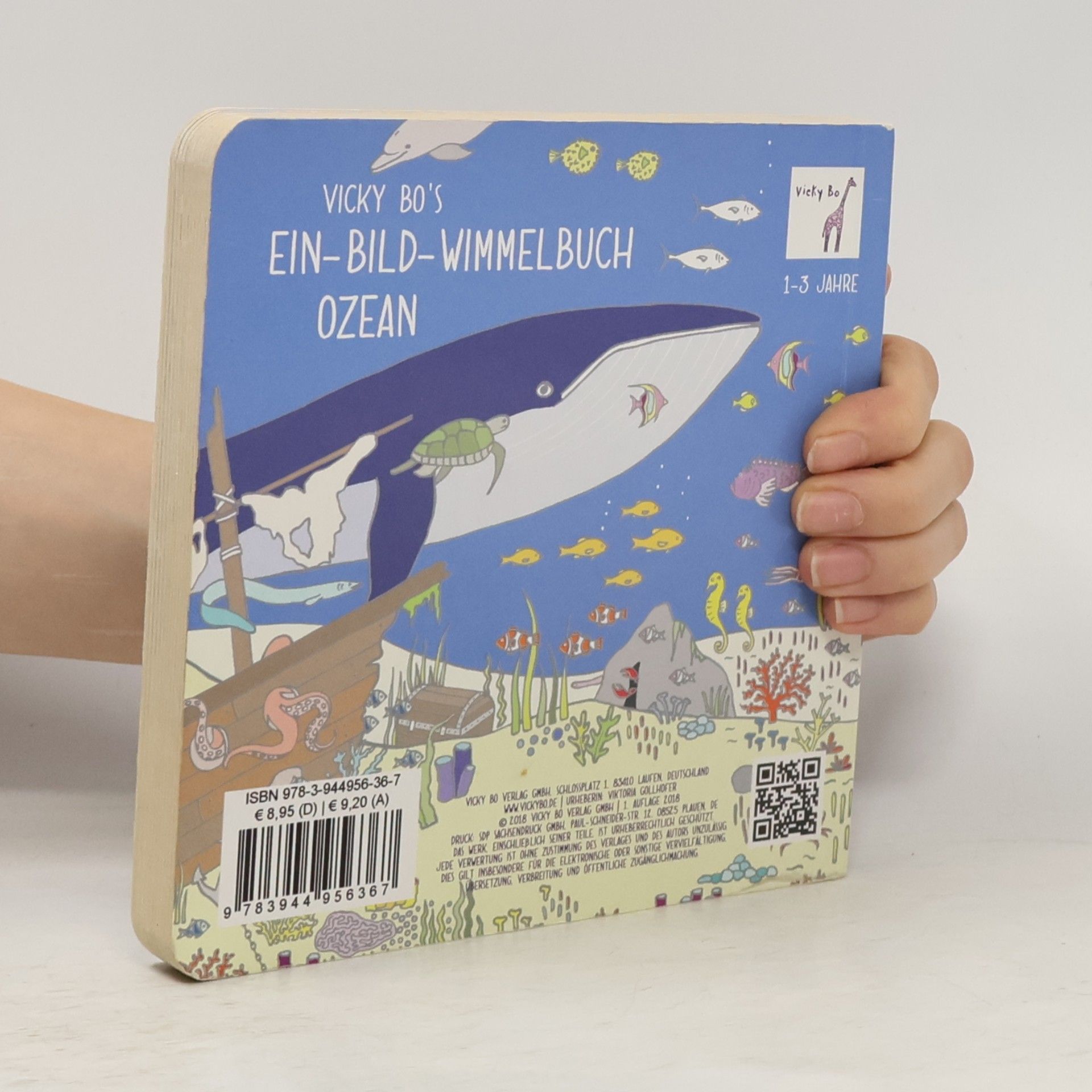Vicky Bo Vicky Bo's Ein-Bild-Wimmelbuch Ozean