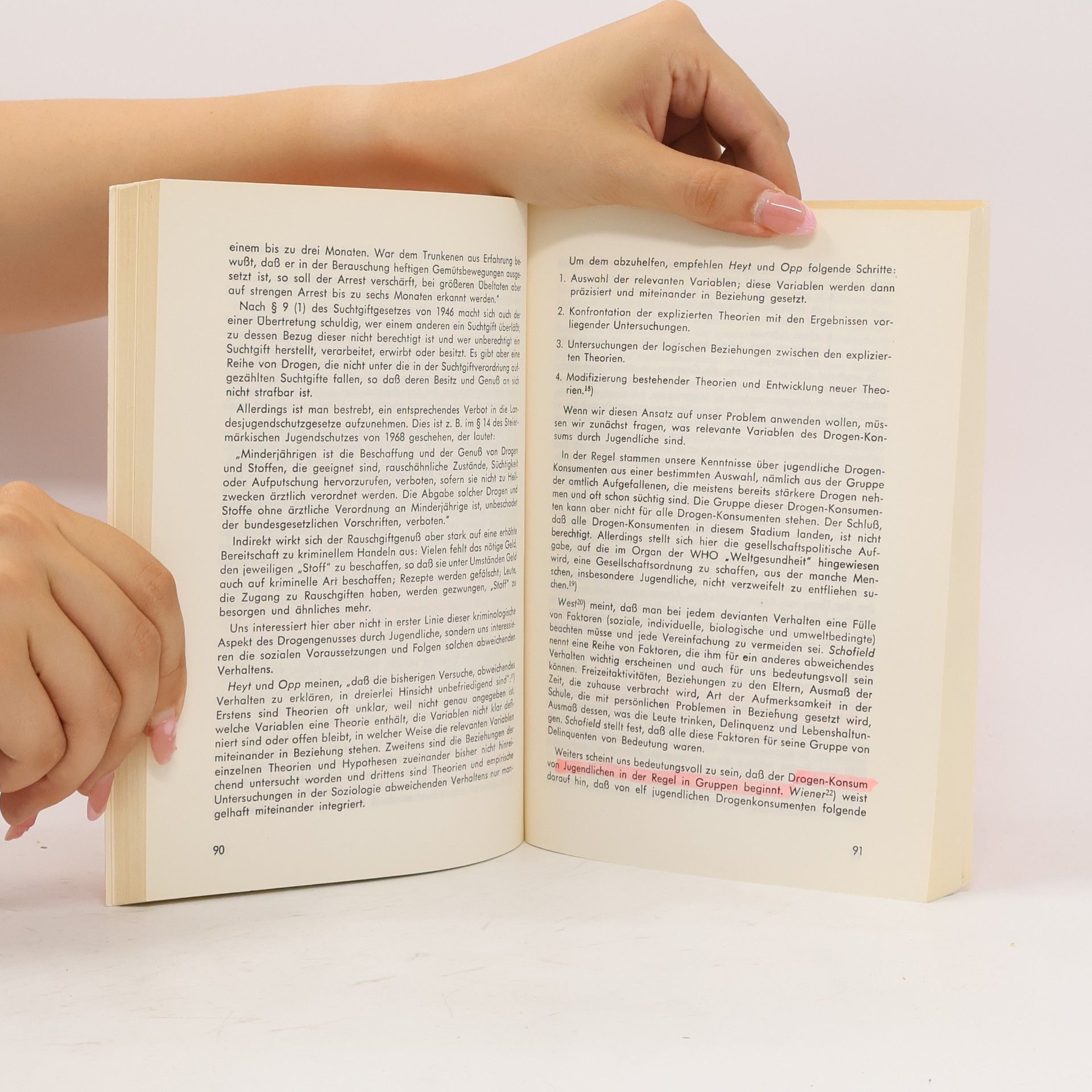 Kornelius Kryspin Exner Die modernen Formen des Suchtmittelmißbrauches