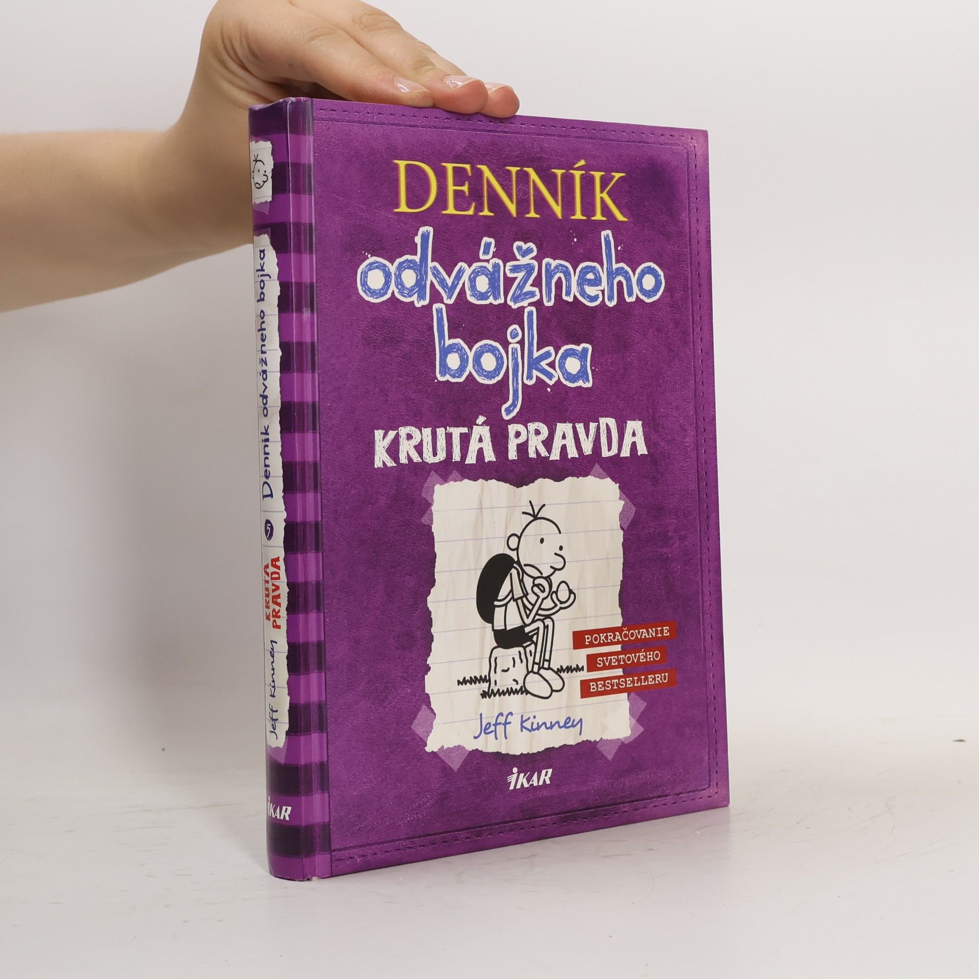 Jeff Kinney Denník odvážneho bojka 5. Krutá pravda