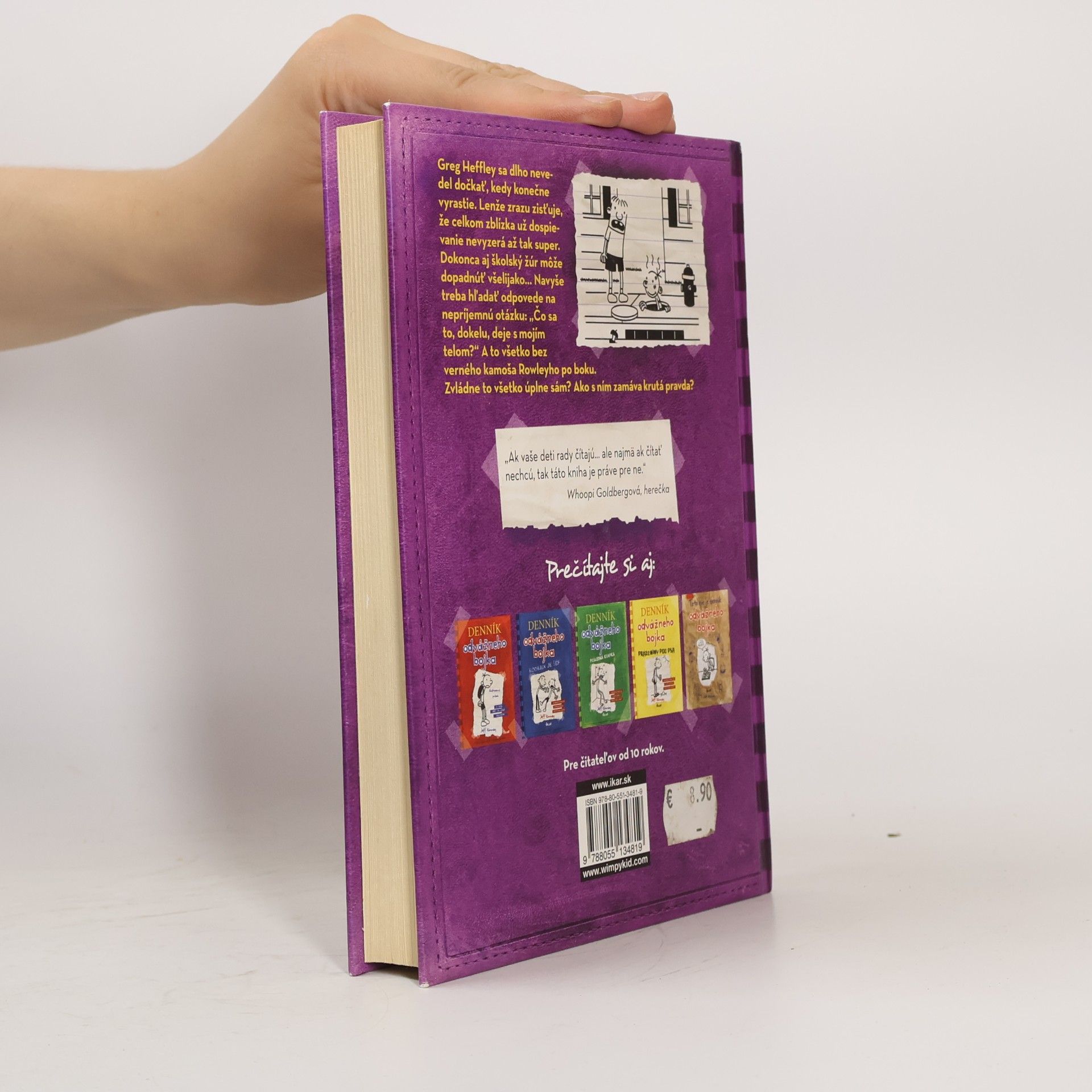 Jeff Kinney Denník odvážneho bojka 5. Krutá pravda