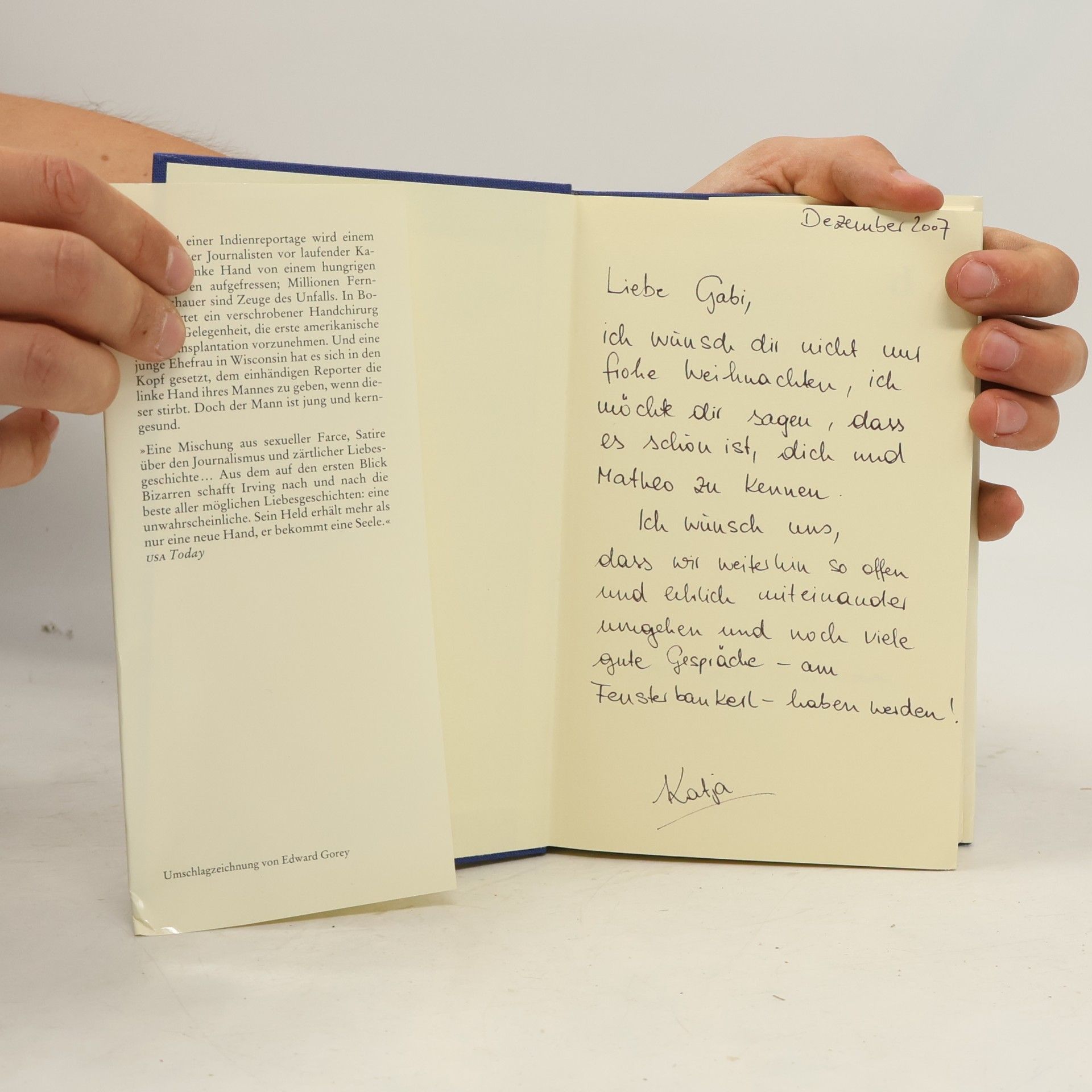 John Irving Die vierte Hand