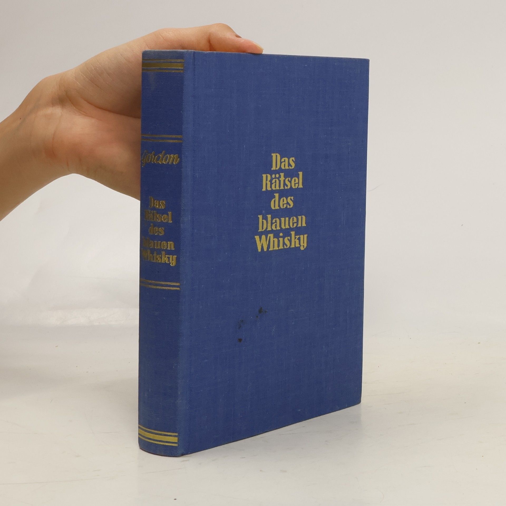 Glenn Gordon Das Rätsel des blauen Whisky