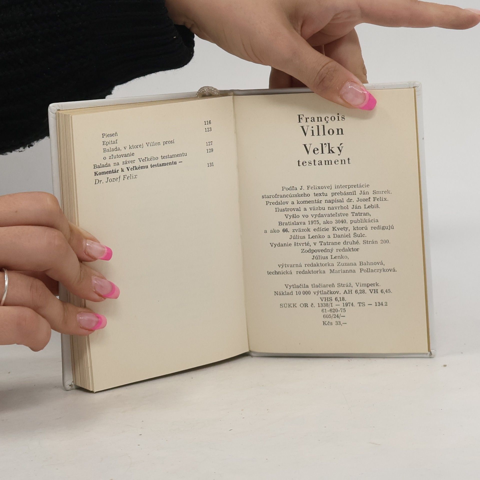 François Villon Veľký Testament