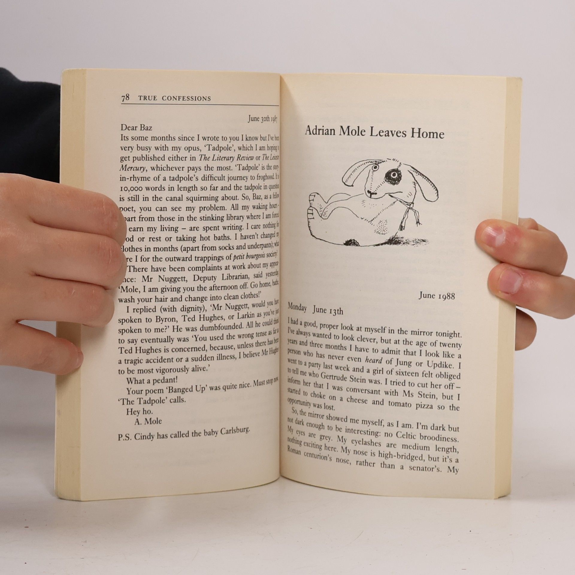 Sue Townsend True Confessions of Adrian Albert Mole