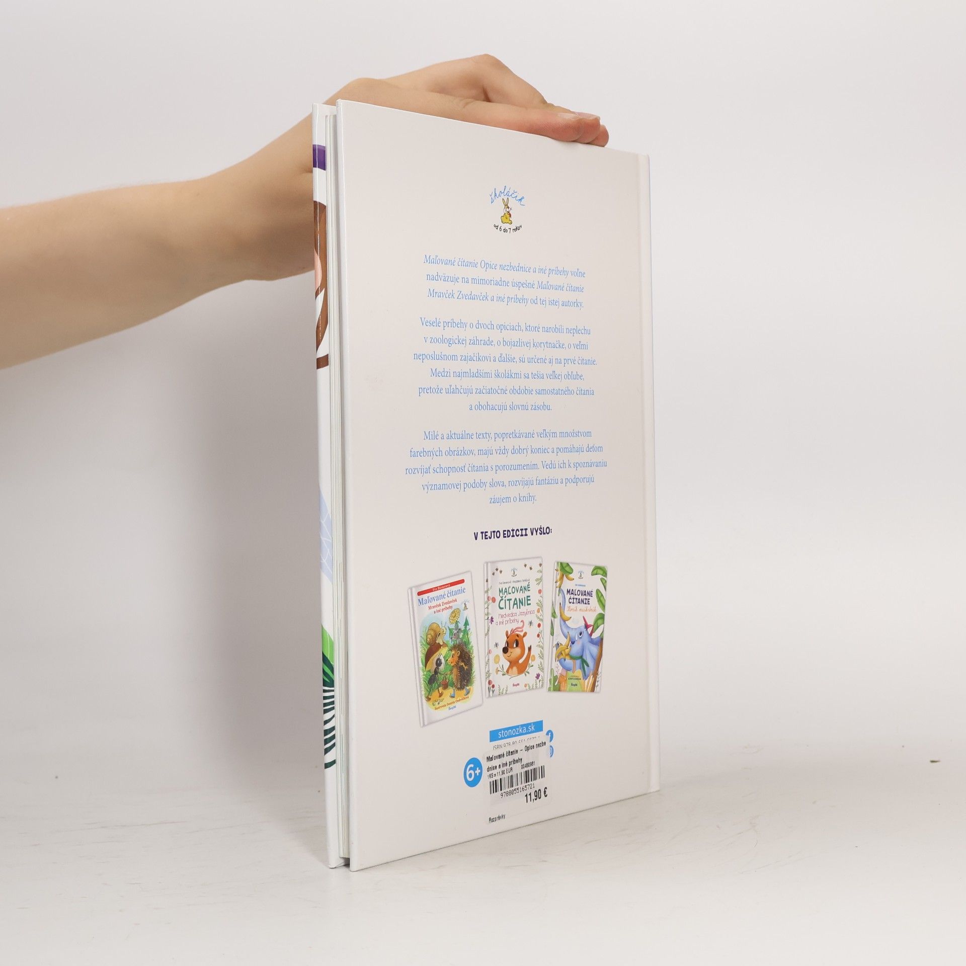 Eva Dienerová Mal'ované čítanie. Opice nezbednice a iné príbehy.