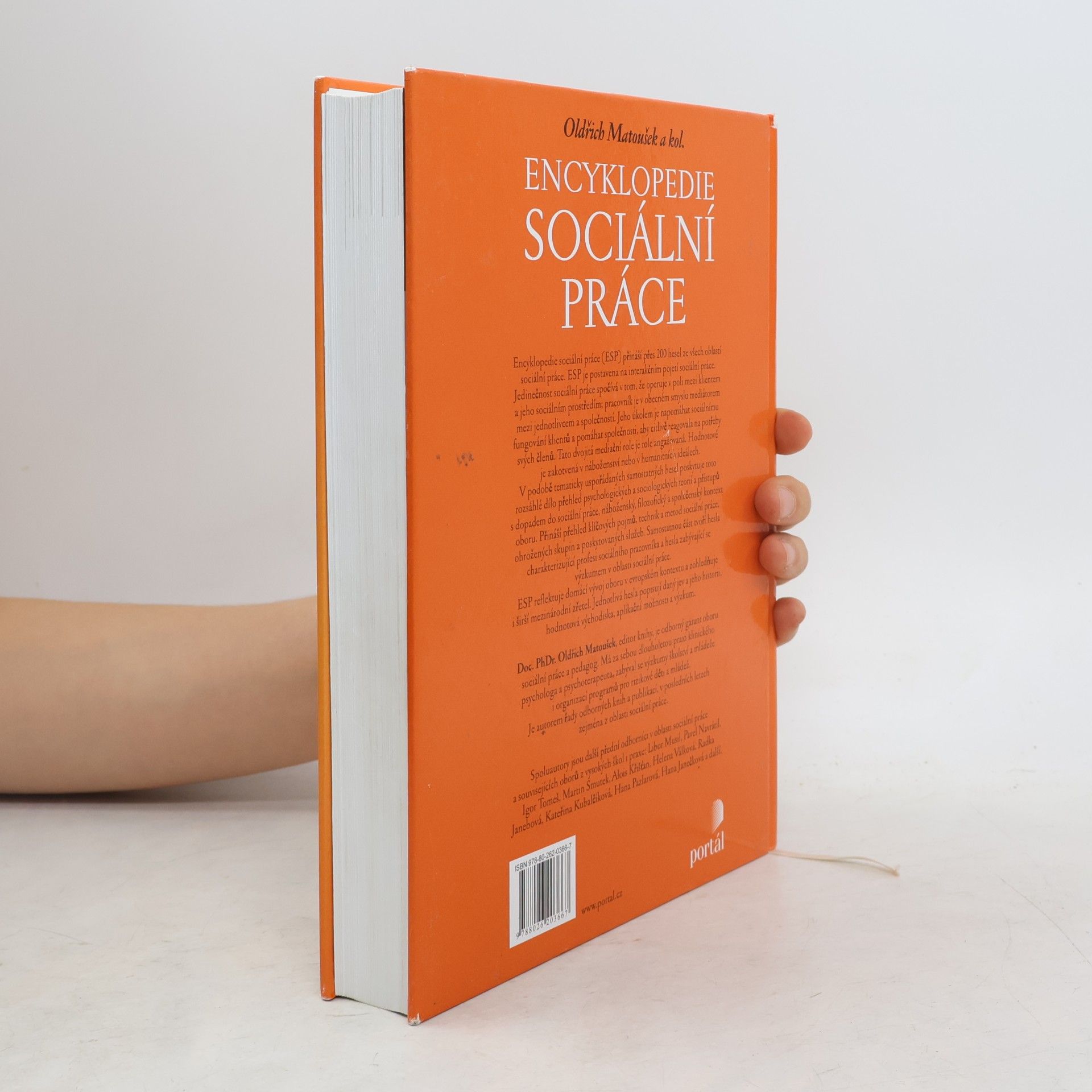 Oldřich Matoušek Encyklopedie sociální práce