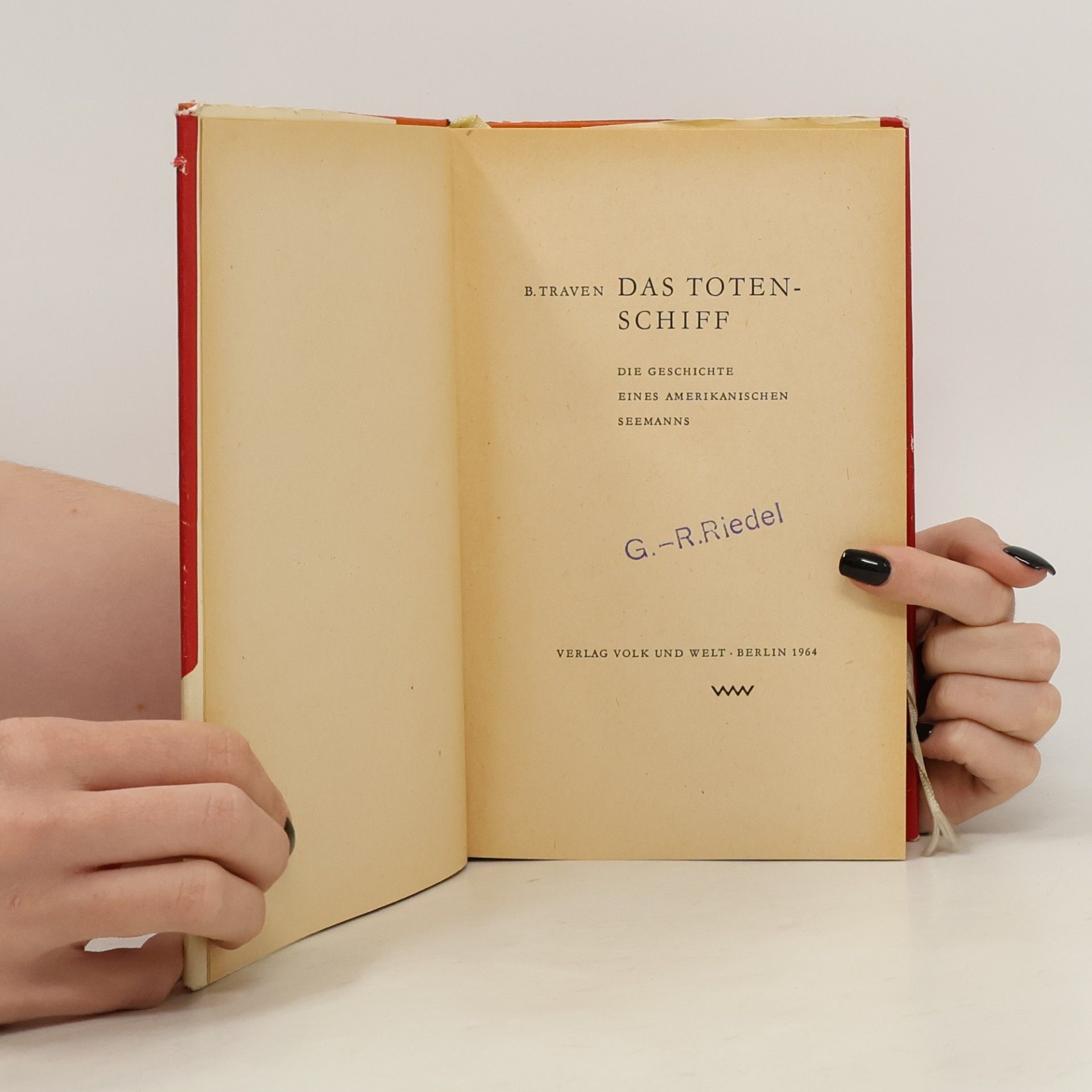 B. Traven Das Totenschiff