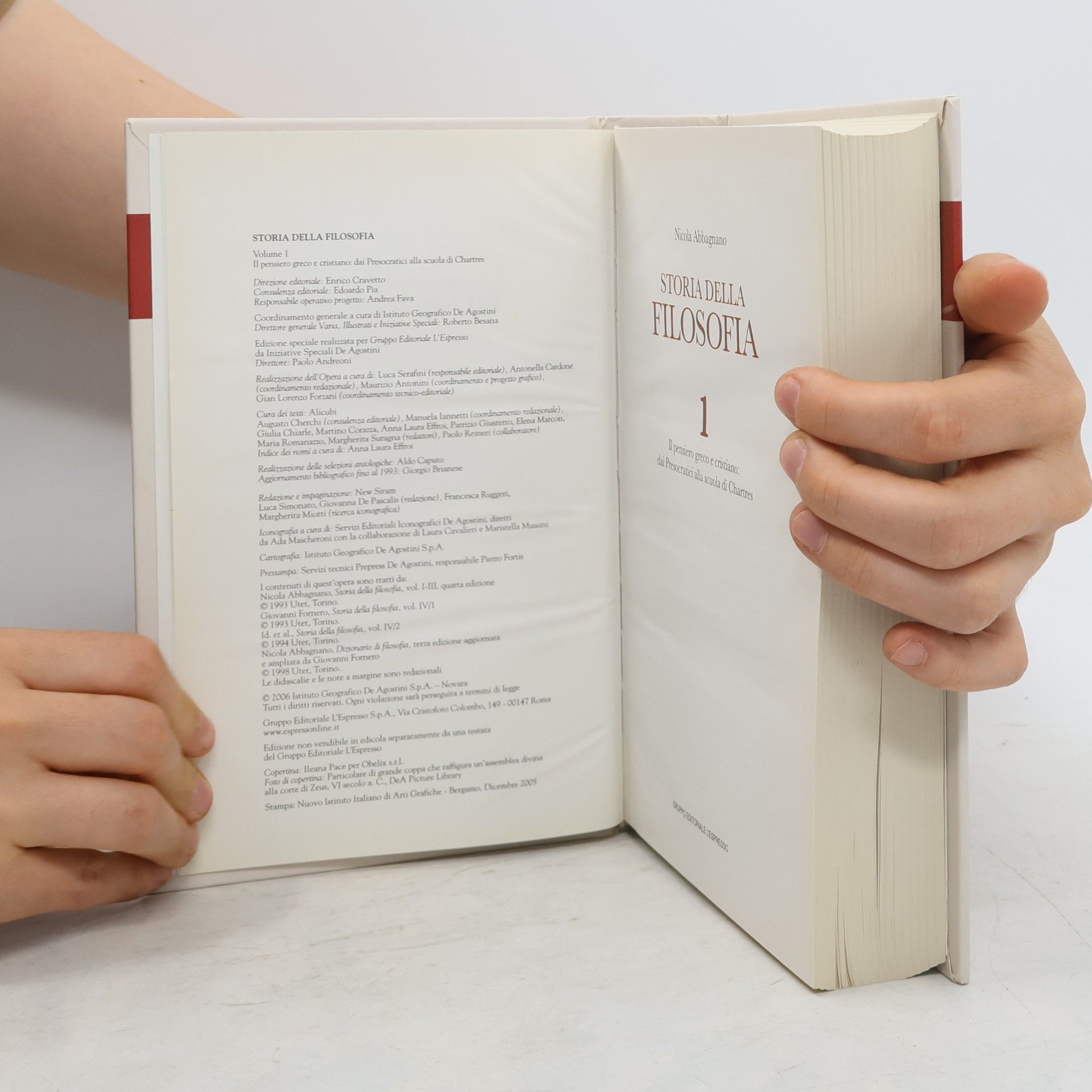 Nicola Abbagnano Storia della filosofia 1
