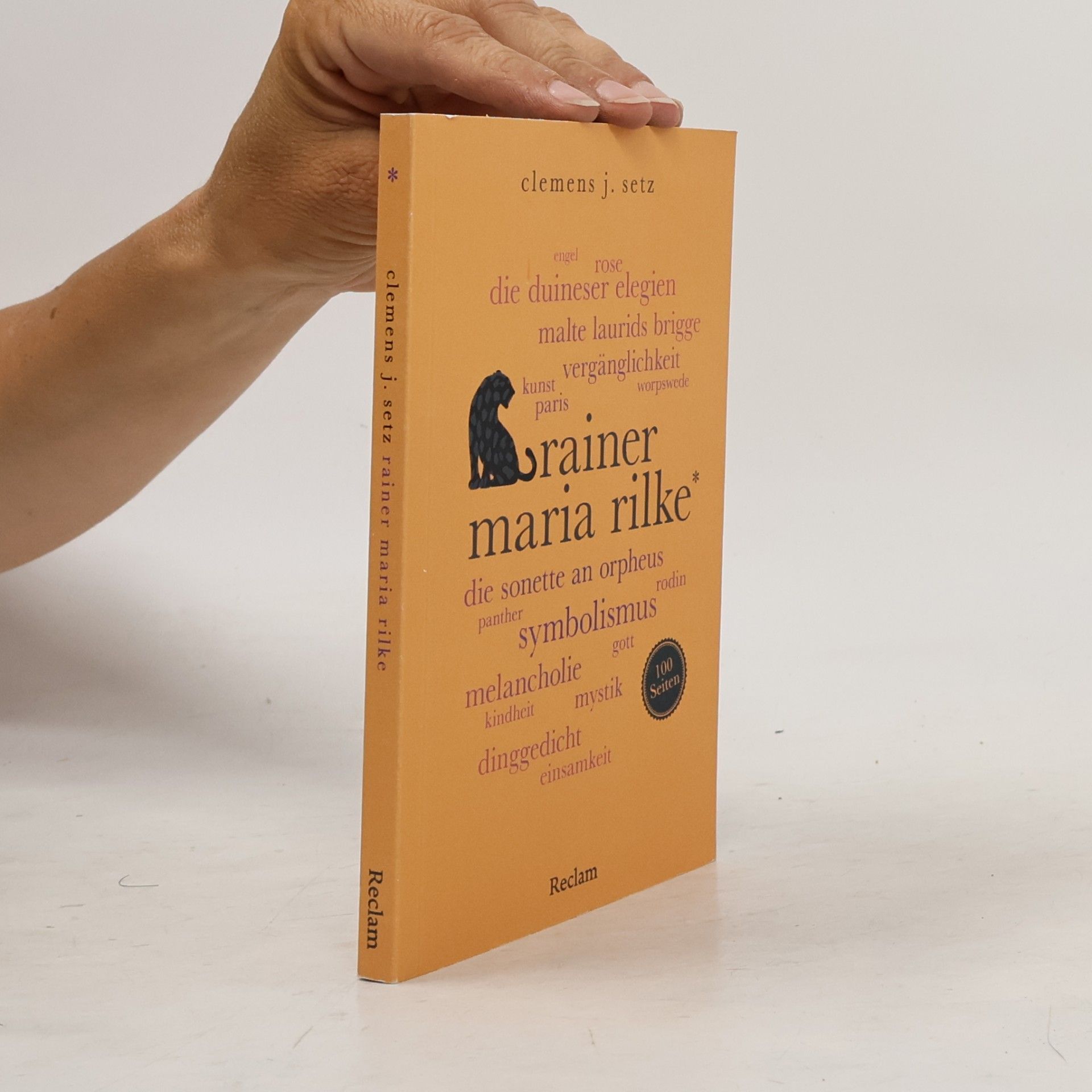 Clemens Johann Setz Rainer Maria Rilke. 100 Seiten
