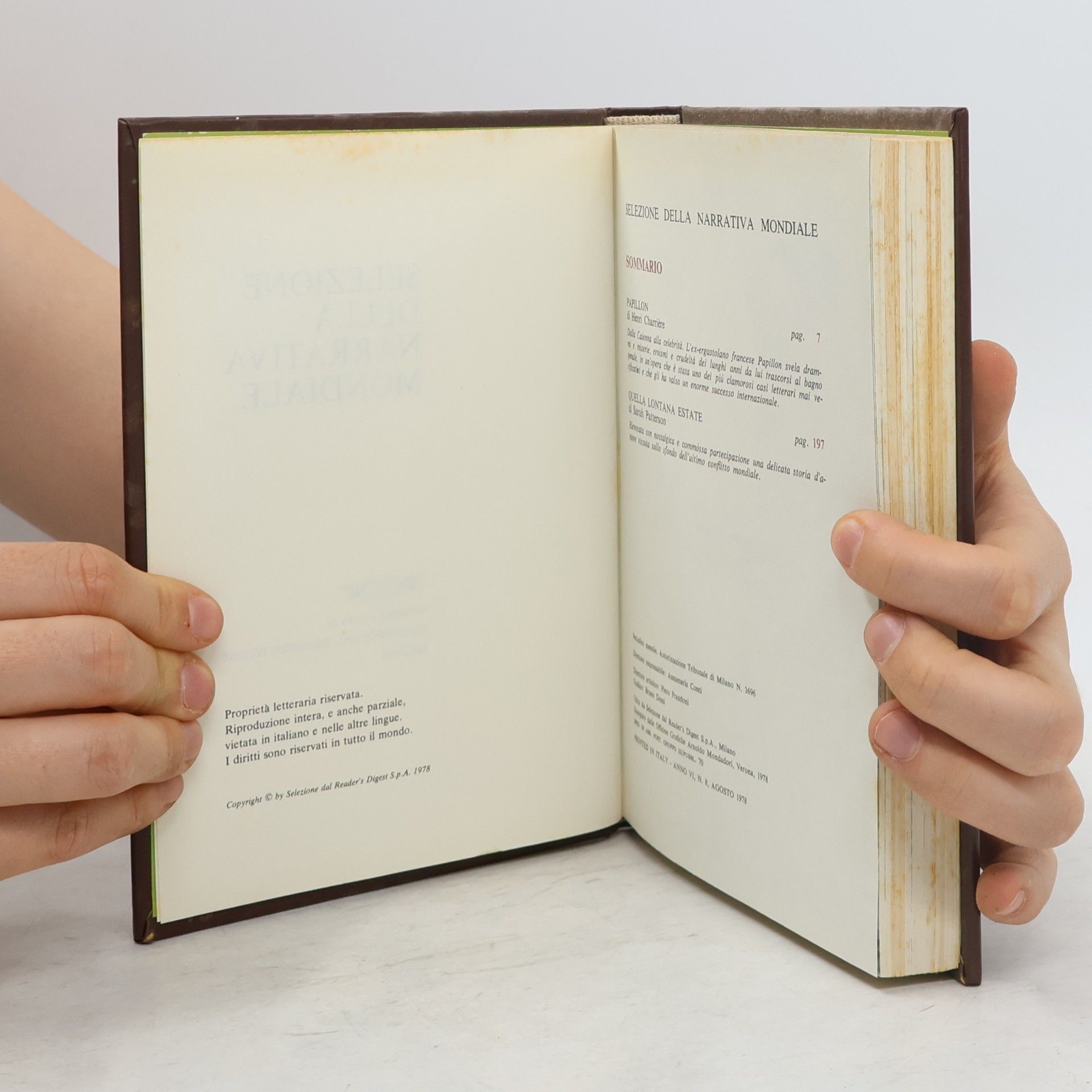 Henri Charrière Selezione della narrativa mondiale