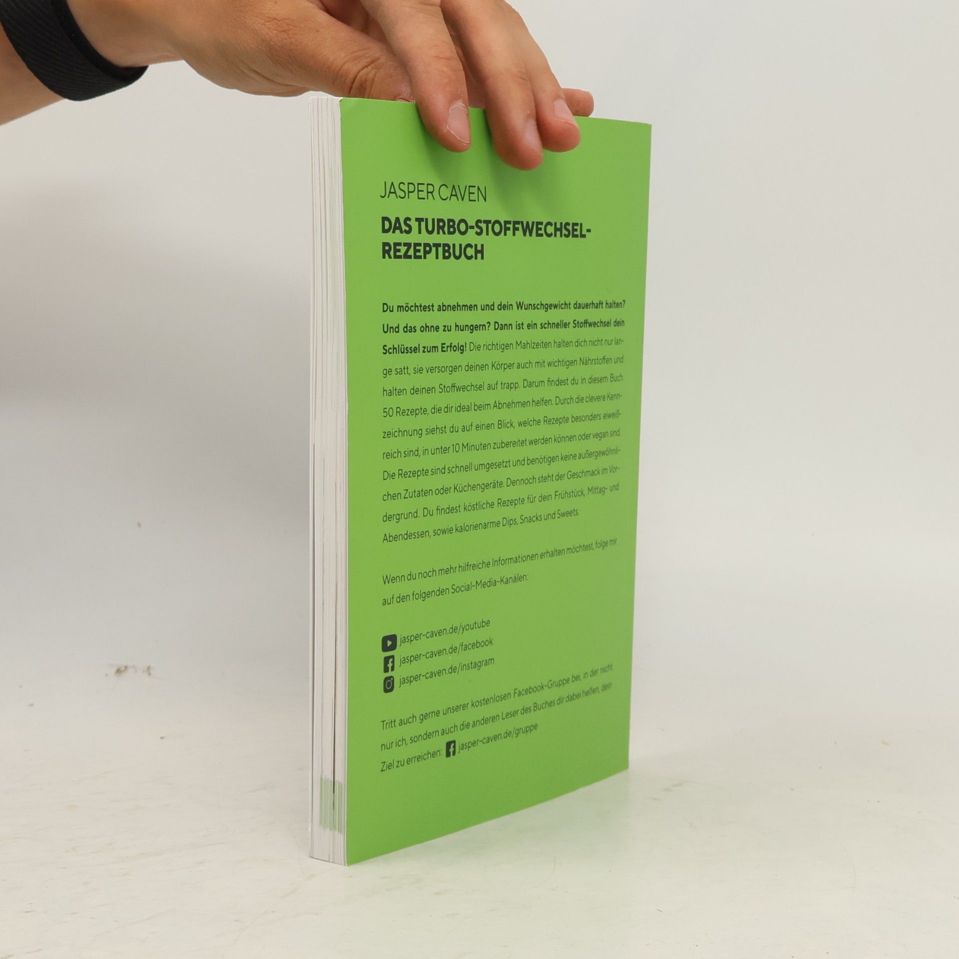 Jasper Caven Das Turbo-Stoffwechsel-Rezeptbuch