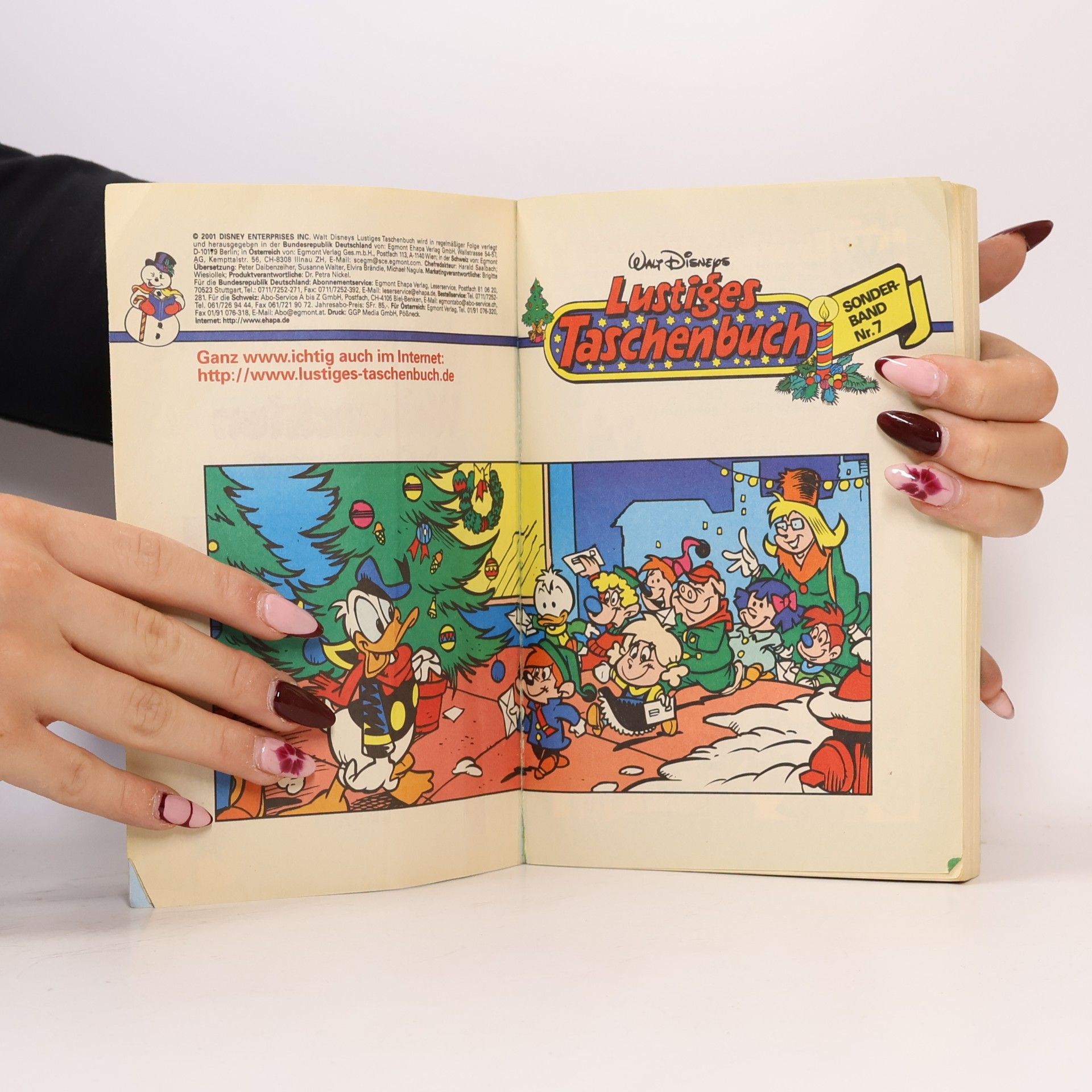 Walt Disney Lustiges Taschenbuch 7. Weihnachten in Entenhausen