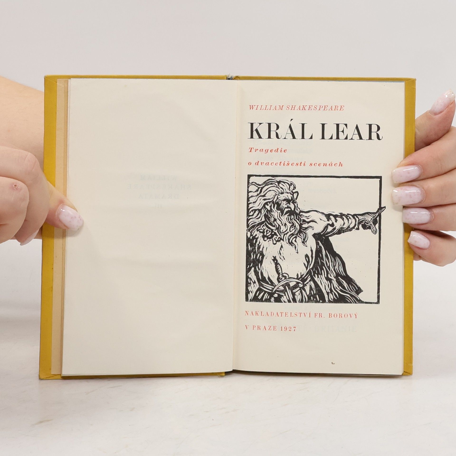 William Shakespeare Král Lear