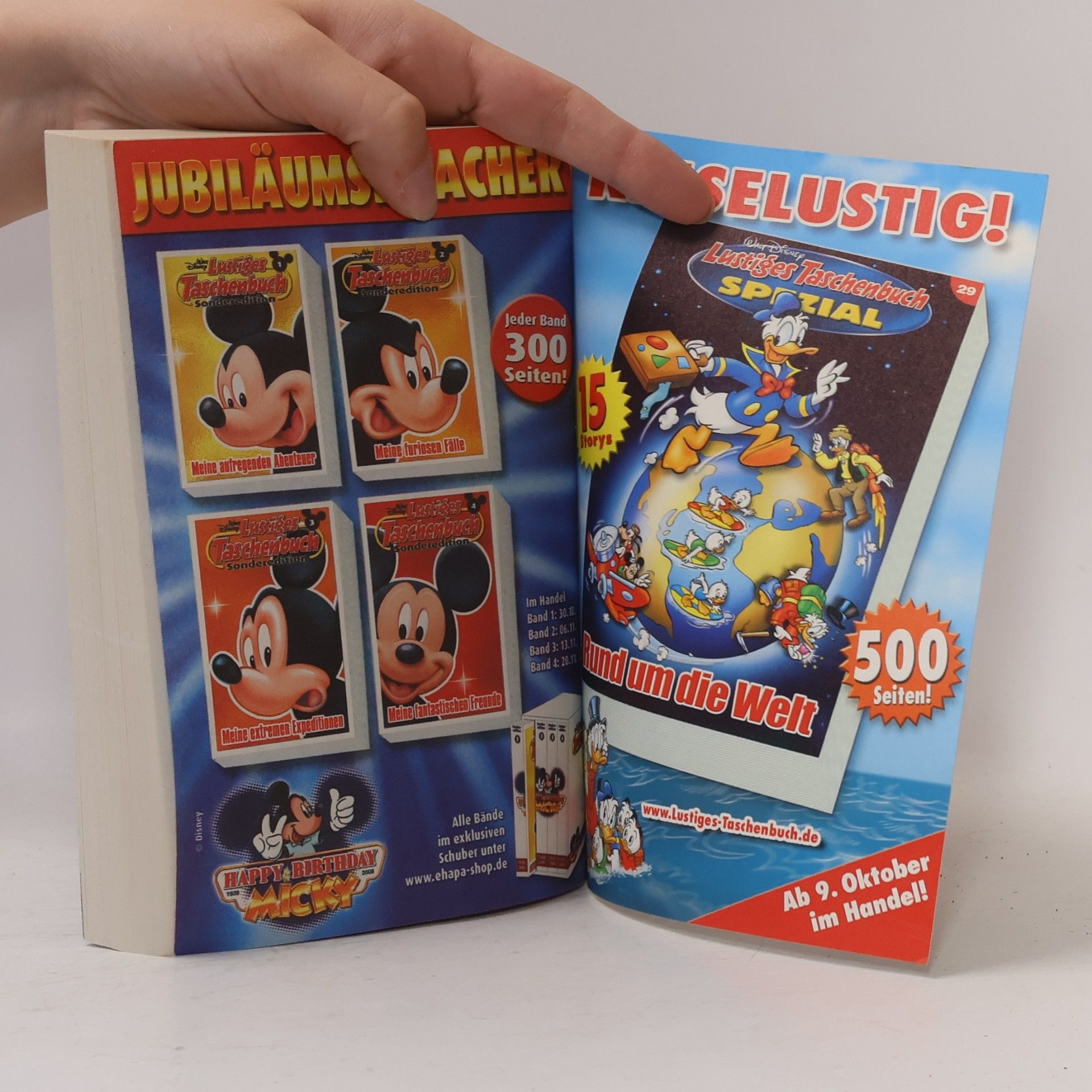 Walt Disney Lustiges Taschenbuch 382. Welt ohne Farbe