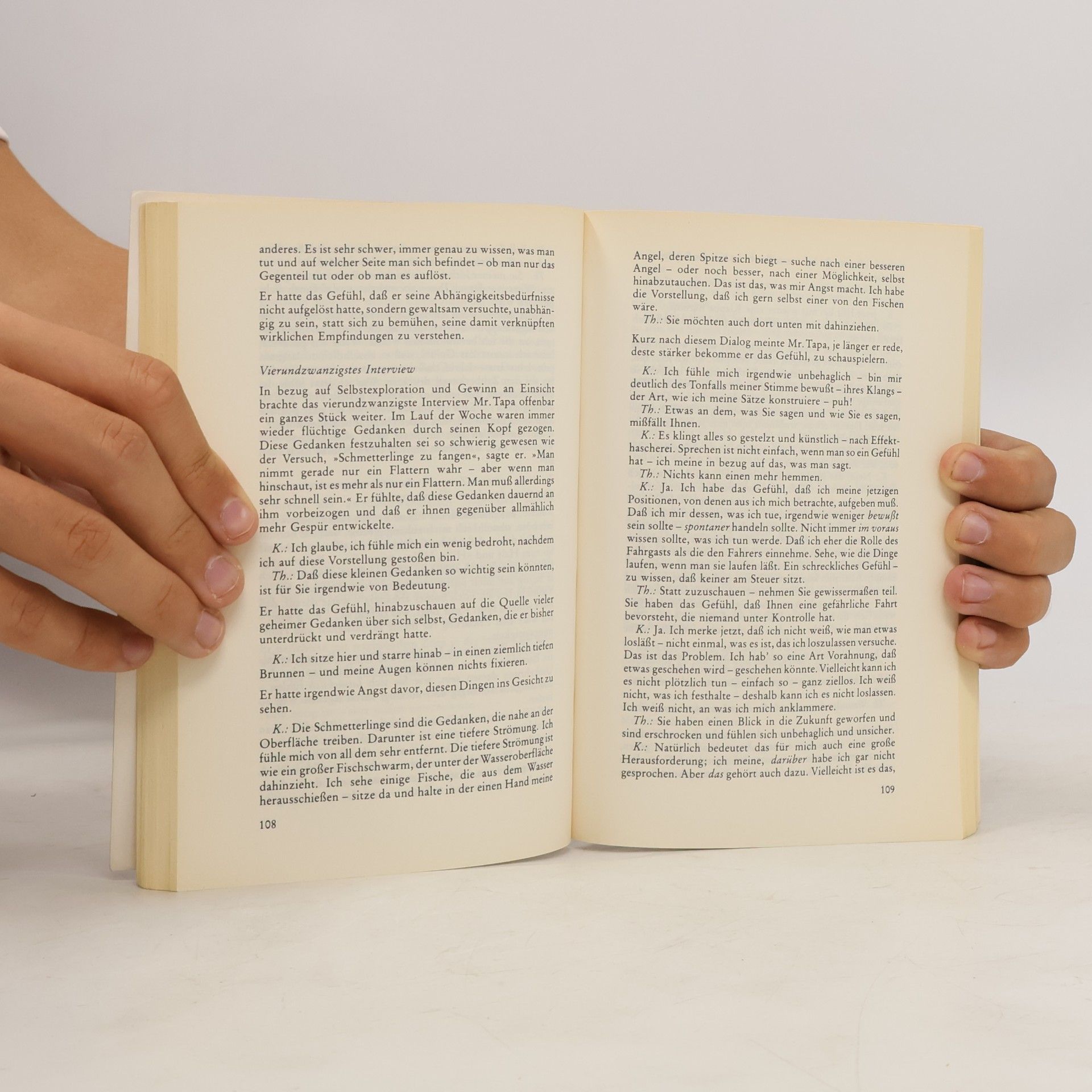 Carl Rogers Therapeut und Klient