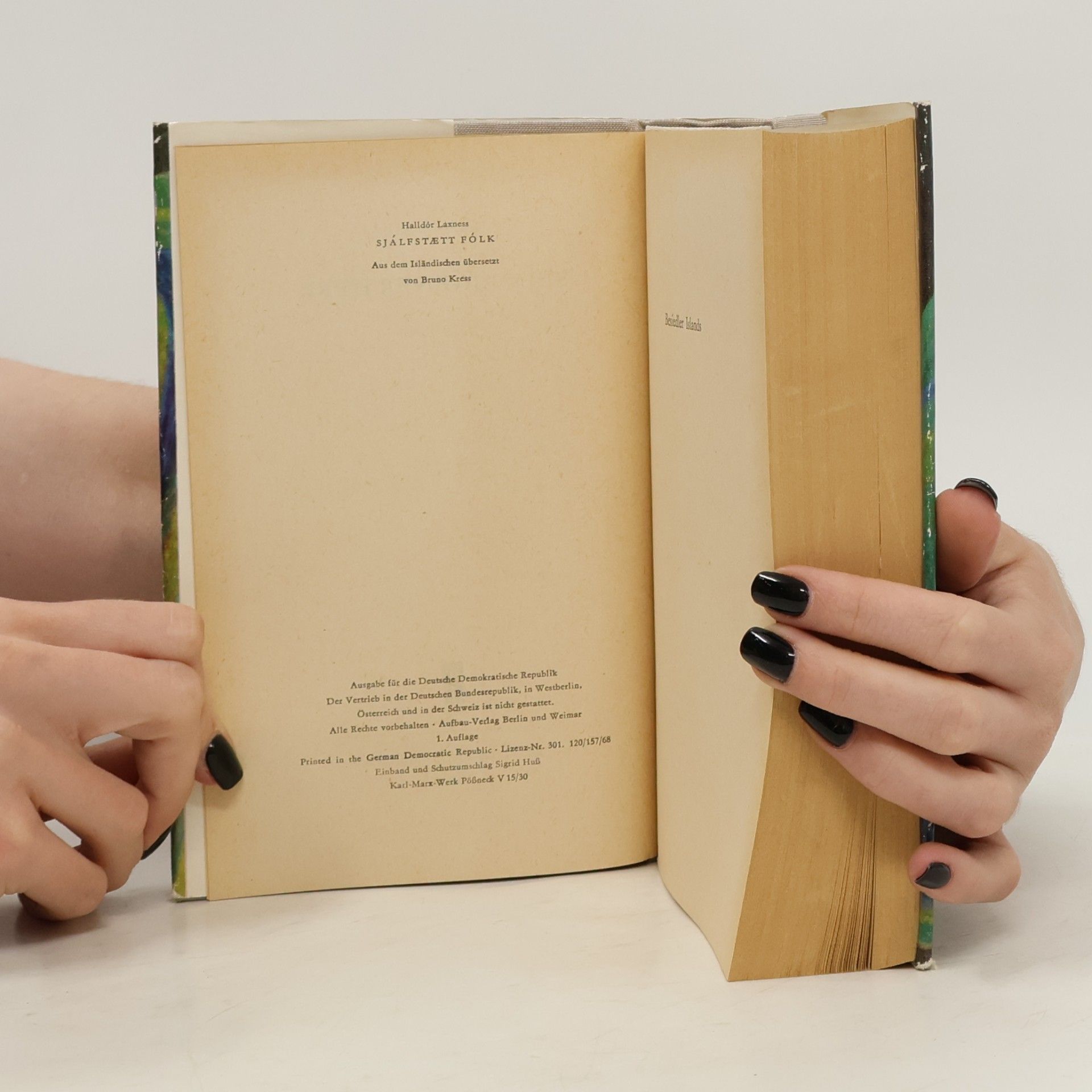 Halldór Laxness Sein eigener Herr