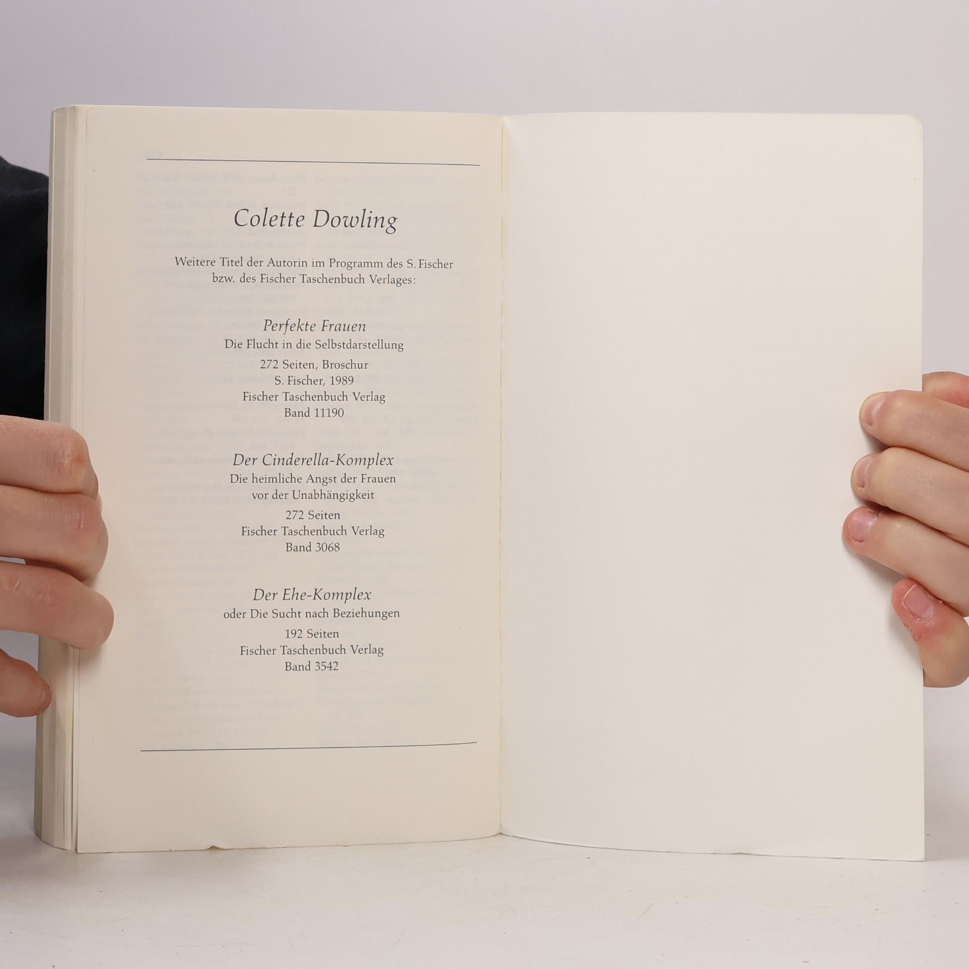 Colette Dowling Befreite Gefühle