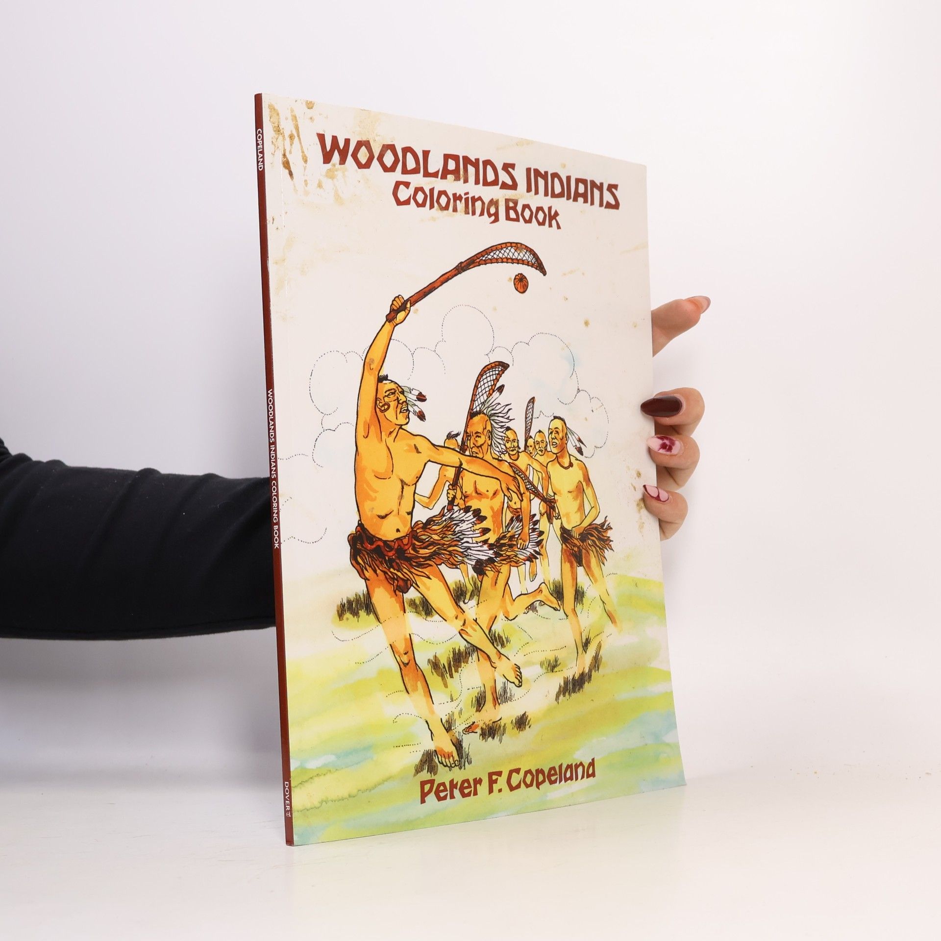 Peter F. Copeland Woodlands Indians Coloring Book