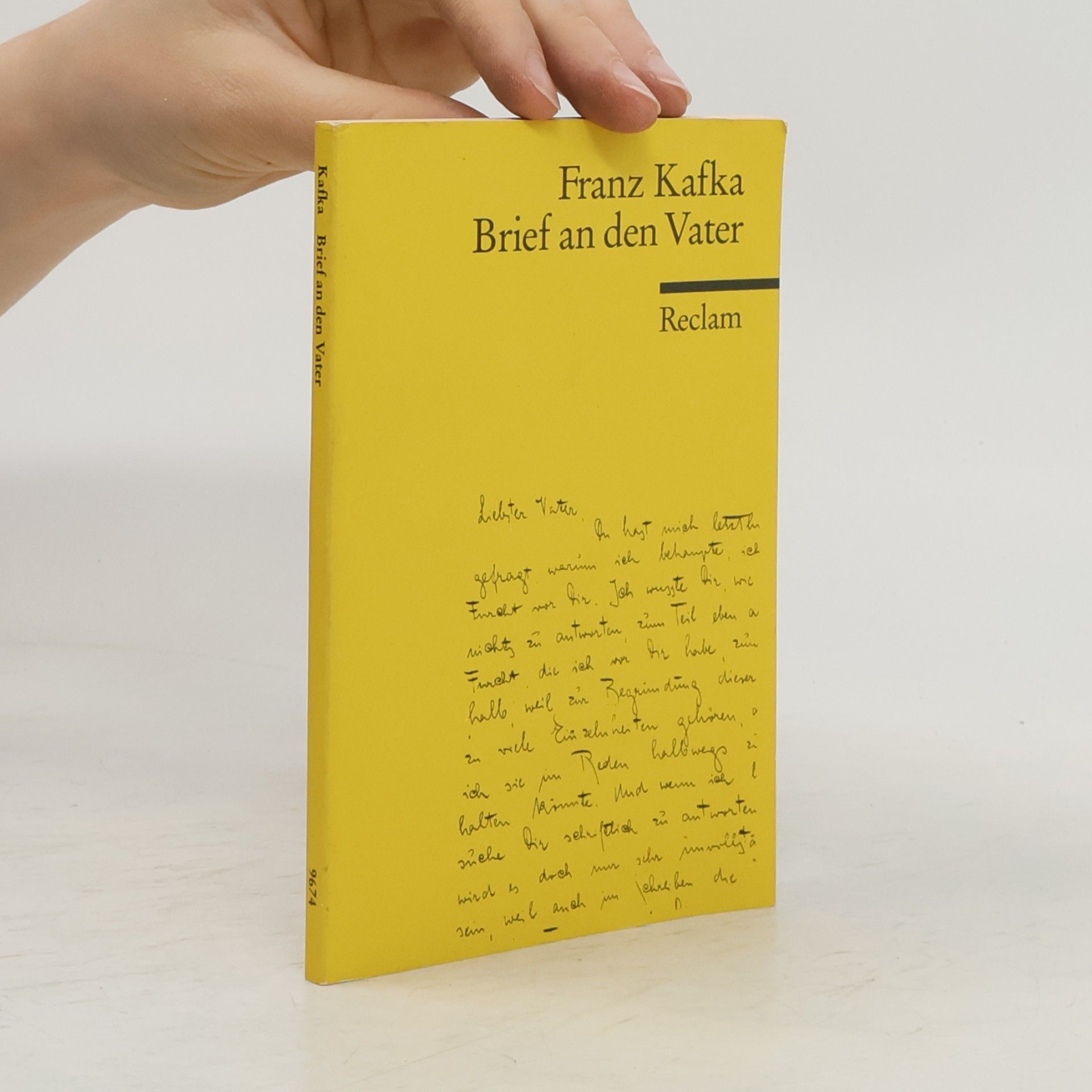Franz Kafka Brief an den Vater