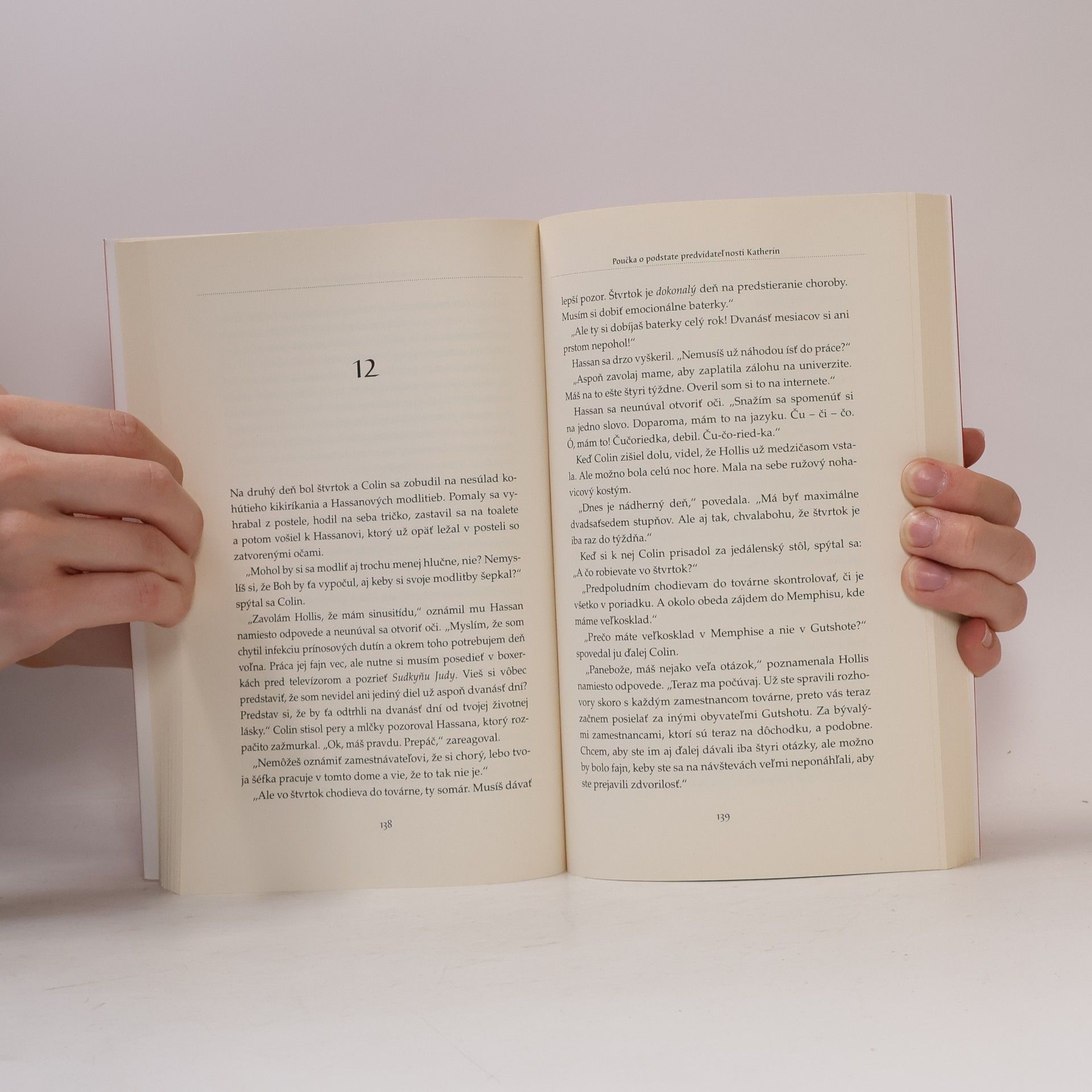 John Green Poučka o podstate predvídateľnosti Katherín